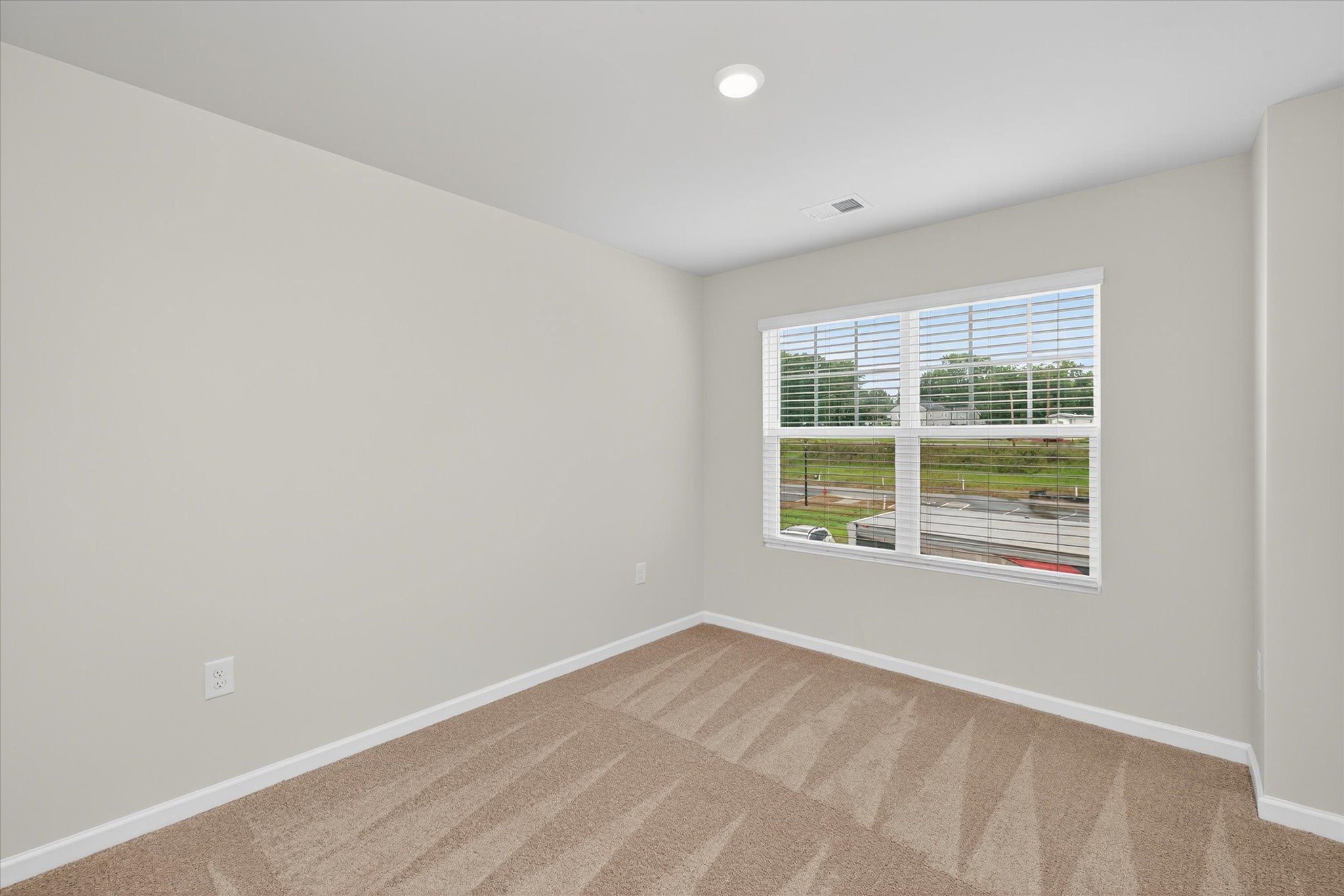 Each bedroom has a closet. 