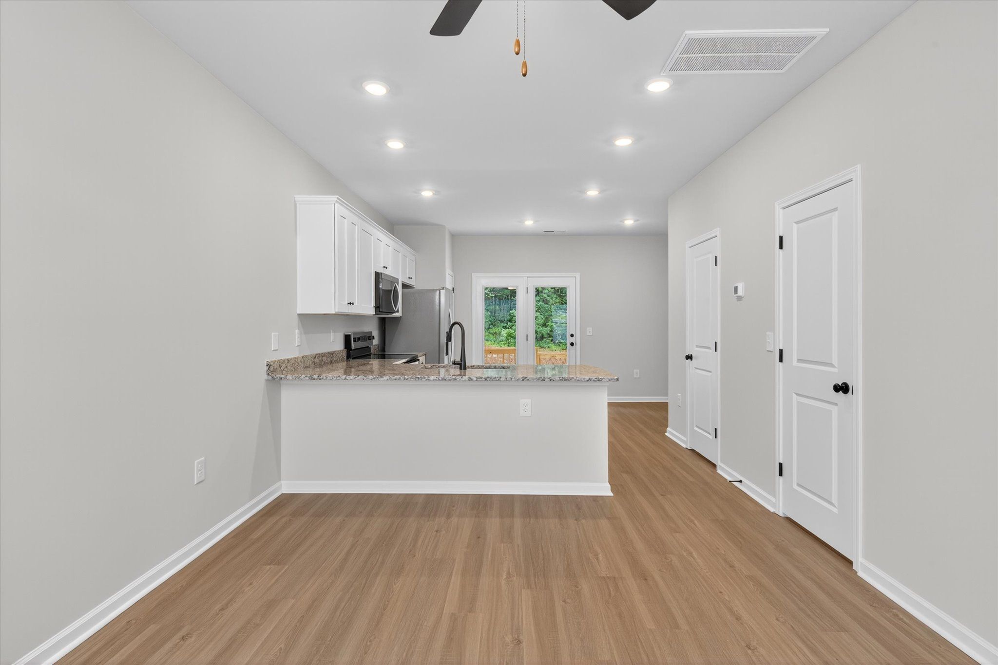 Open and spacious kitchen