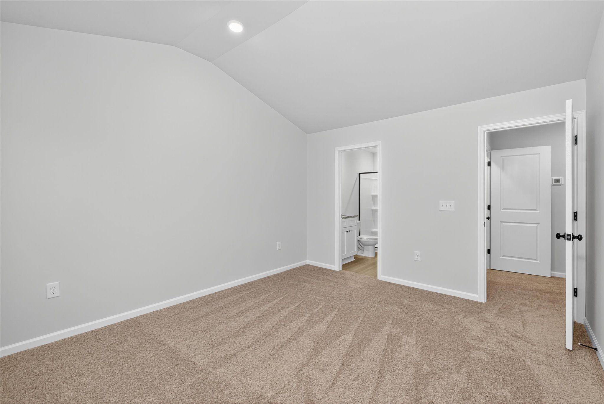 All bedrooms have carpet. 
