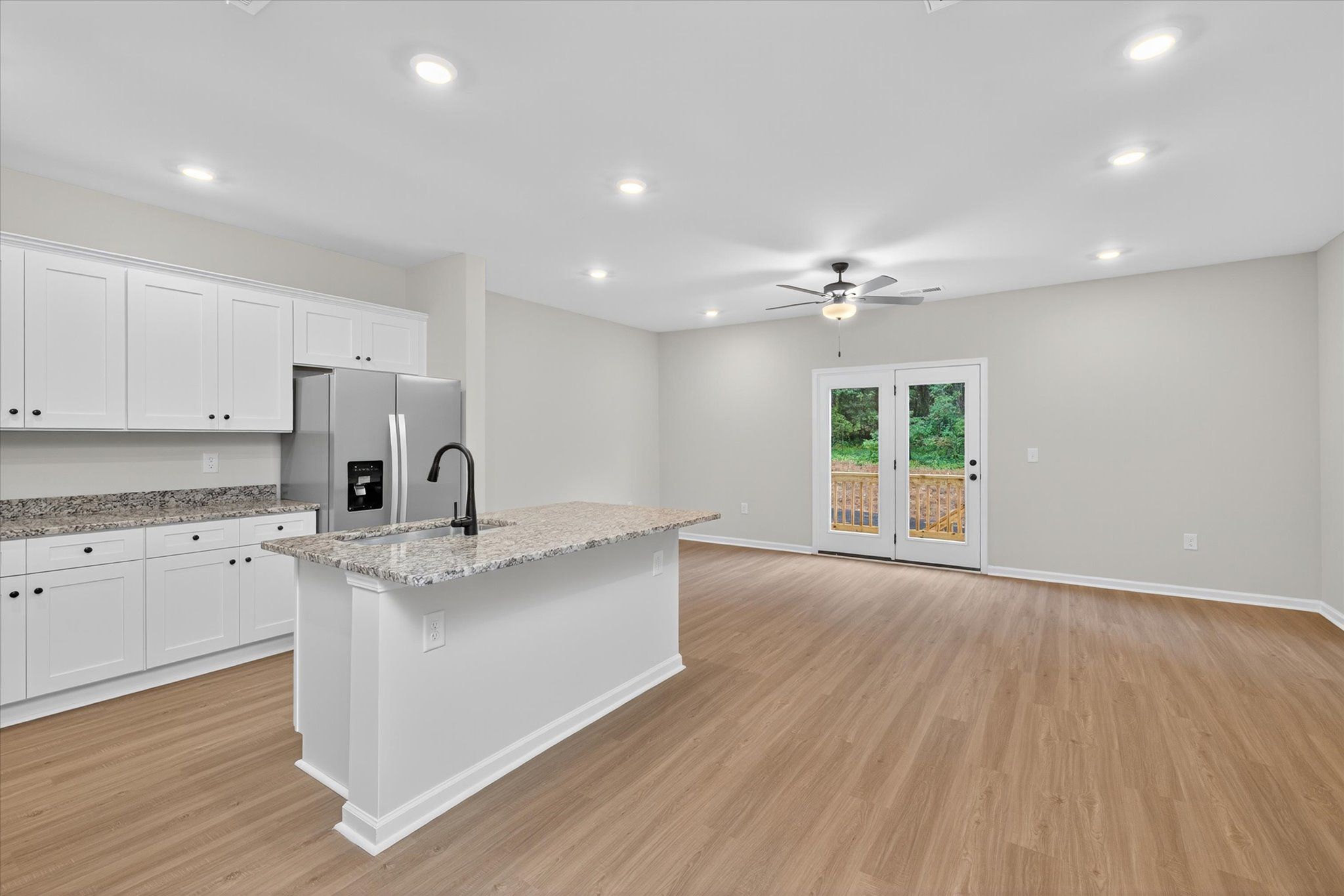 Open and spacious kitchen