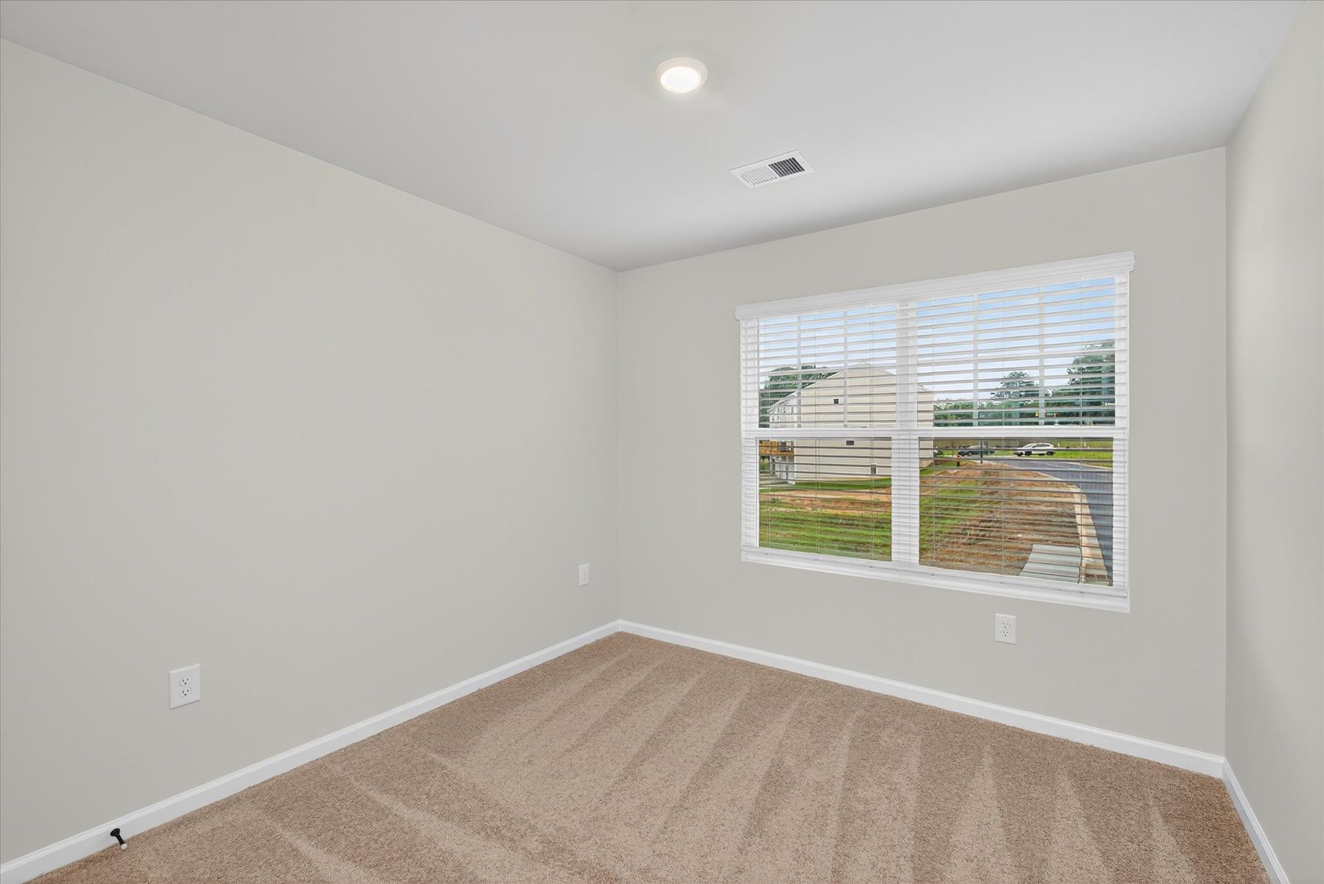 Each bedroom has its own closet