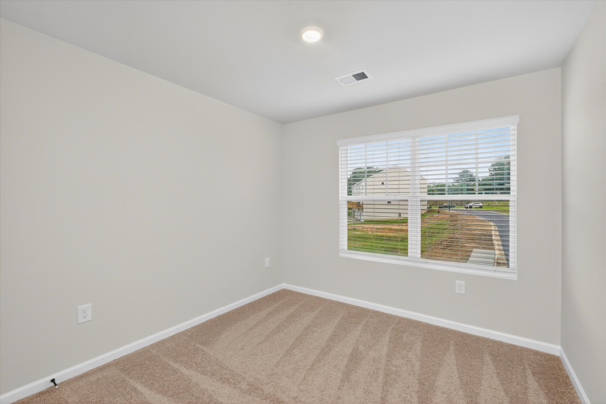 Each bedroom has its own closet