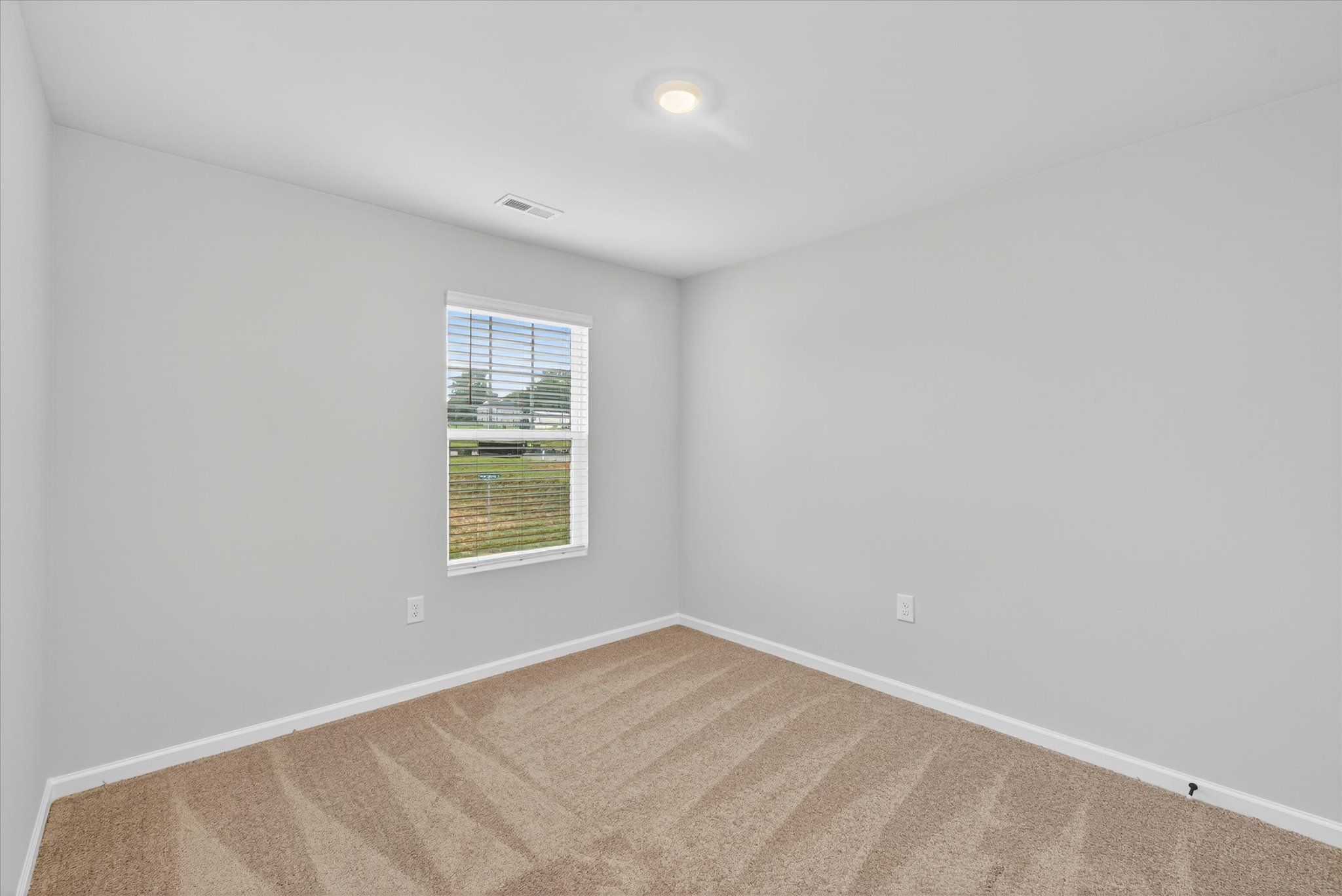 Each bedroom has ample space. 