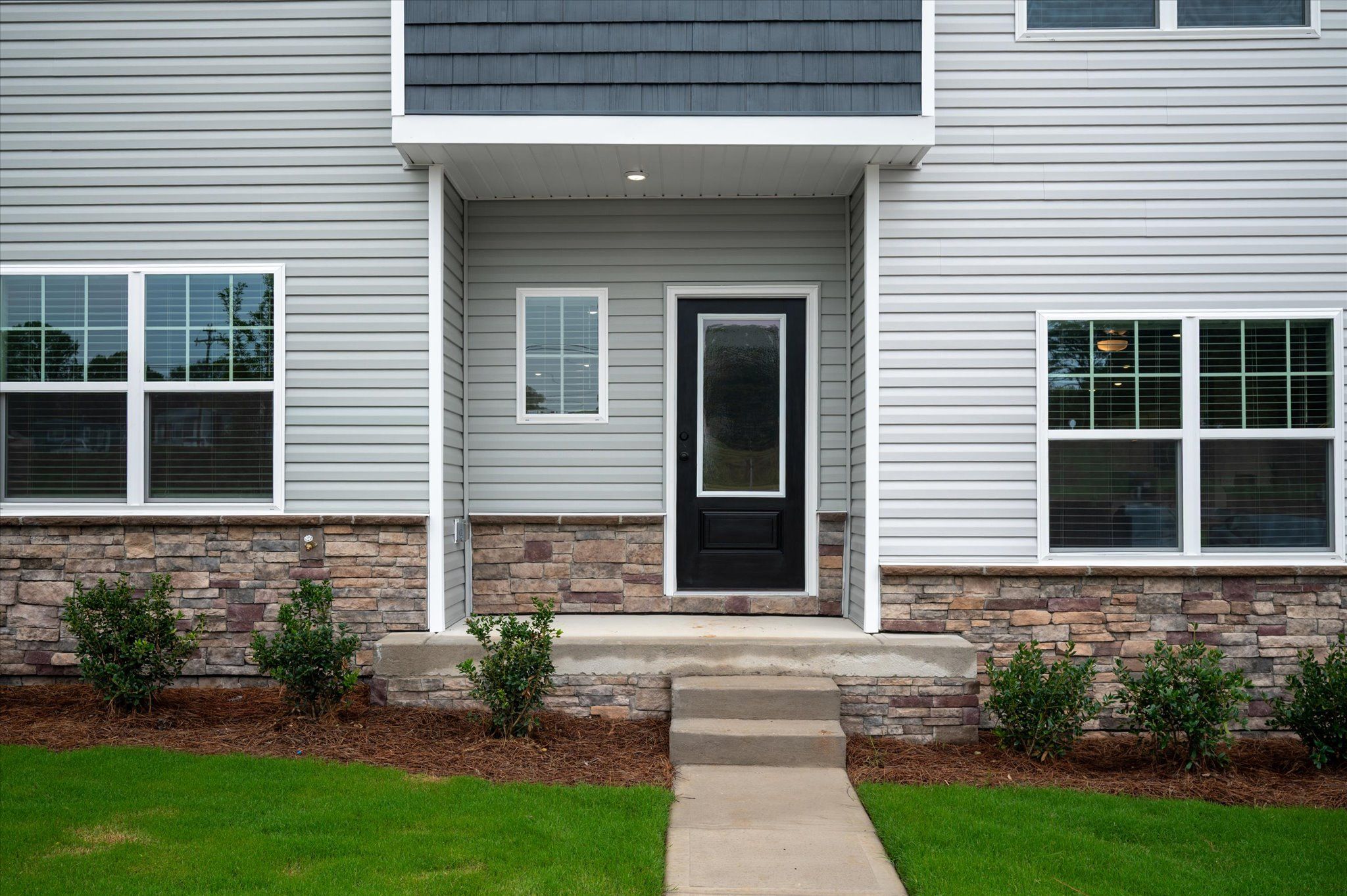 Front porch of the Willow townhome