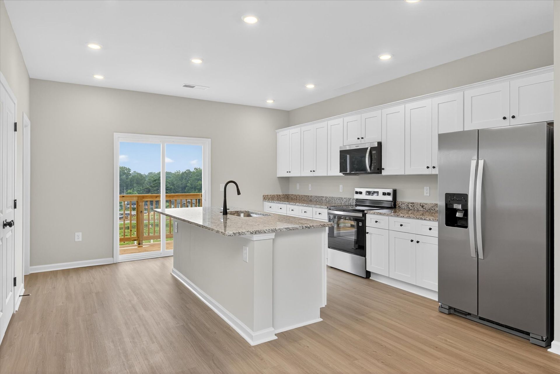 Bright and light kitchen
