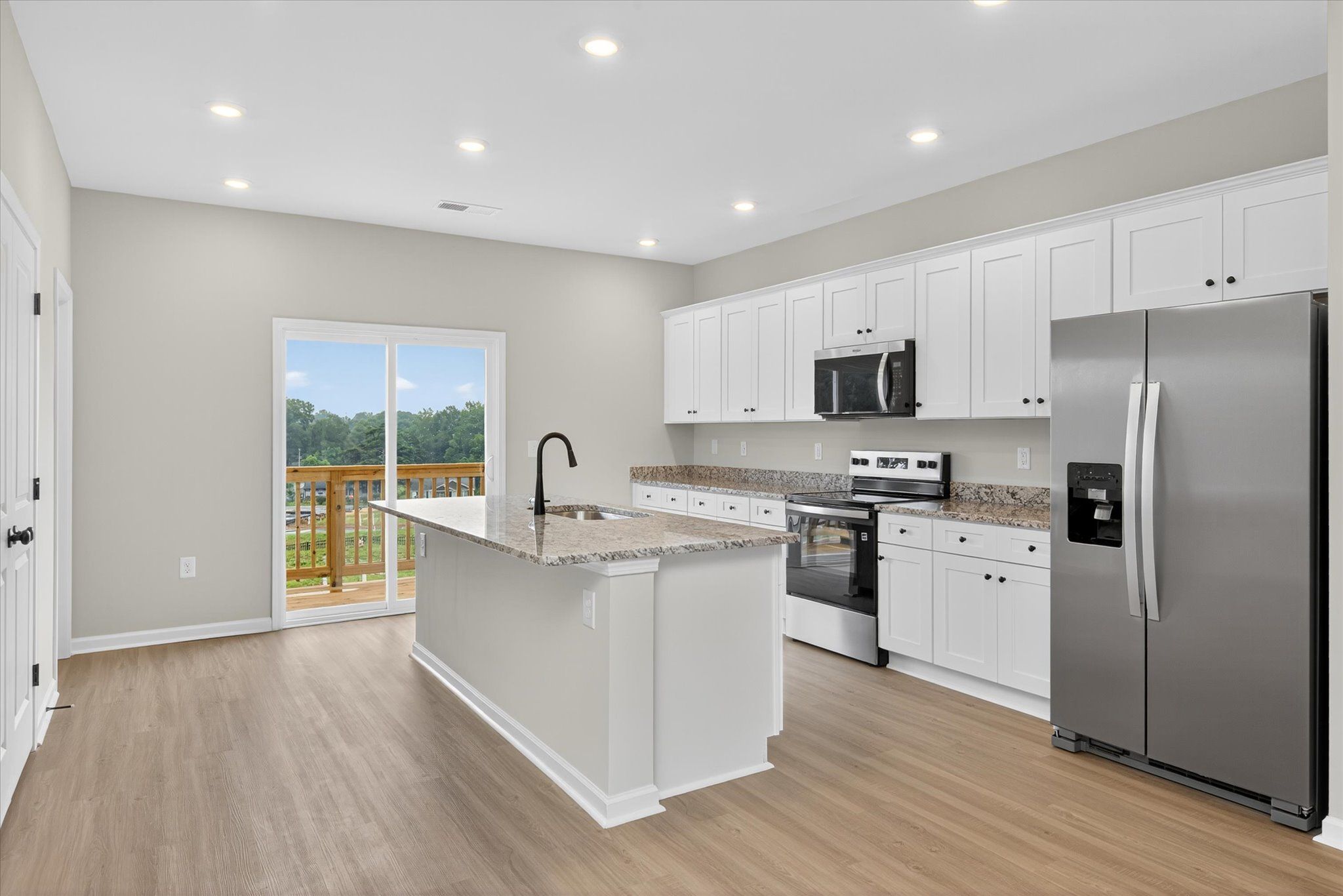 Bright and light kitchen