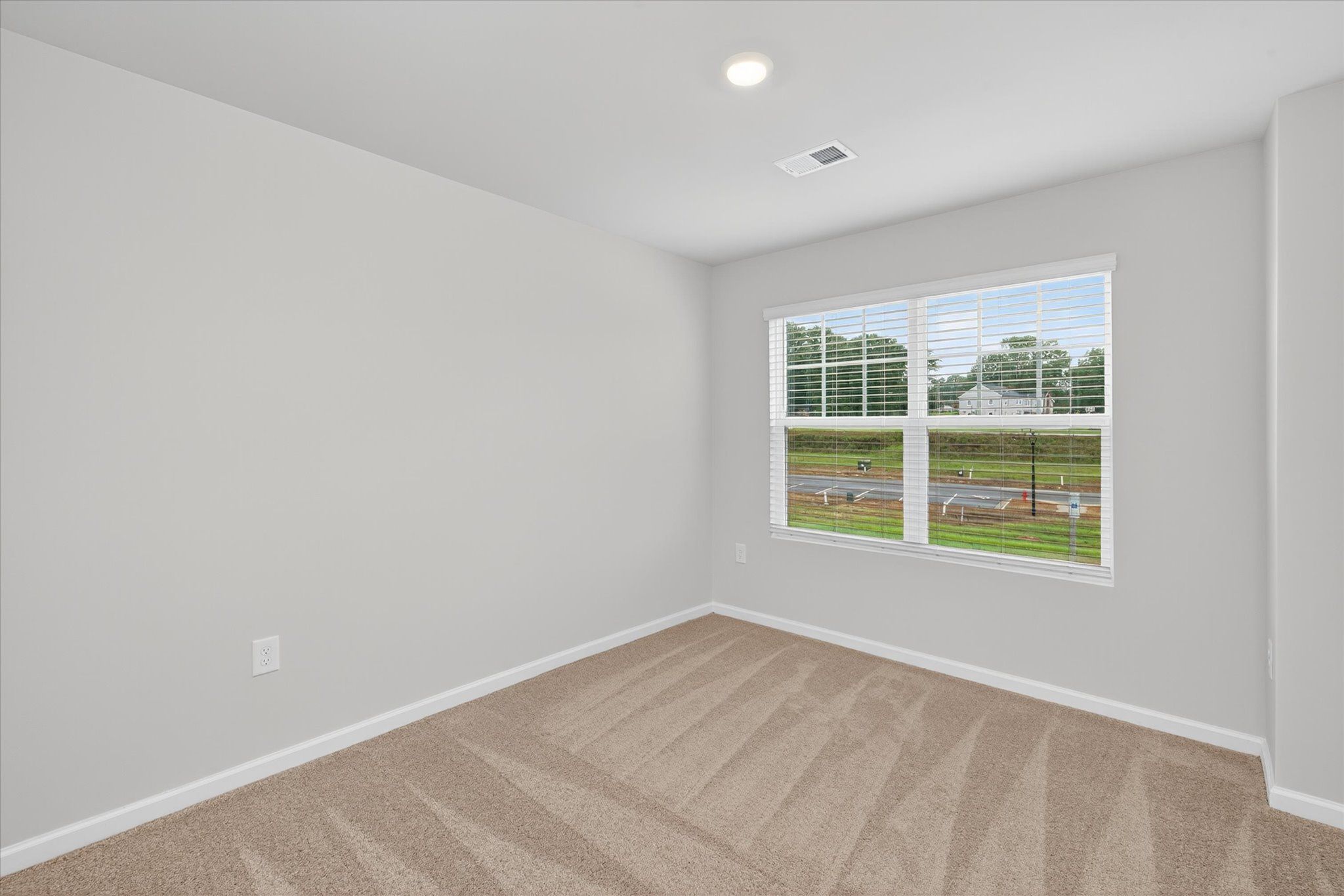 Each bedroom has a closet. 