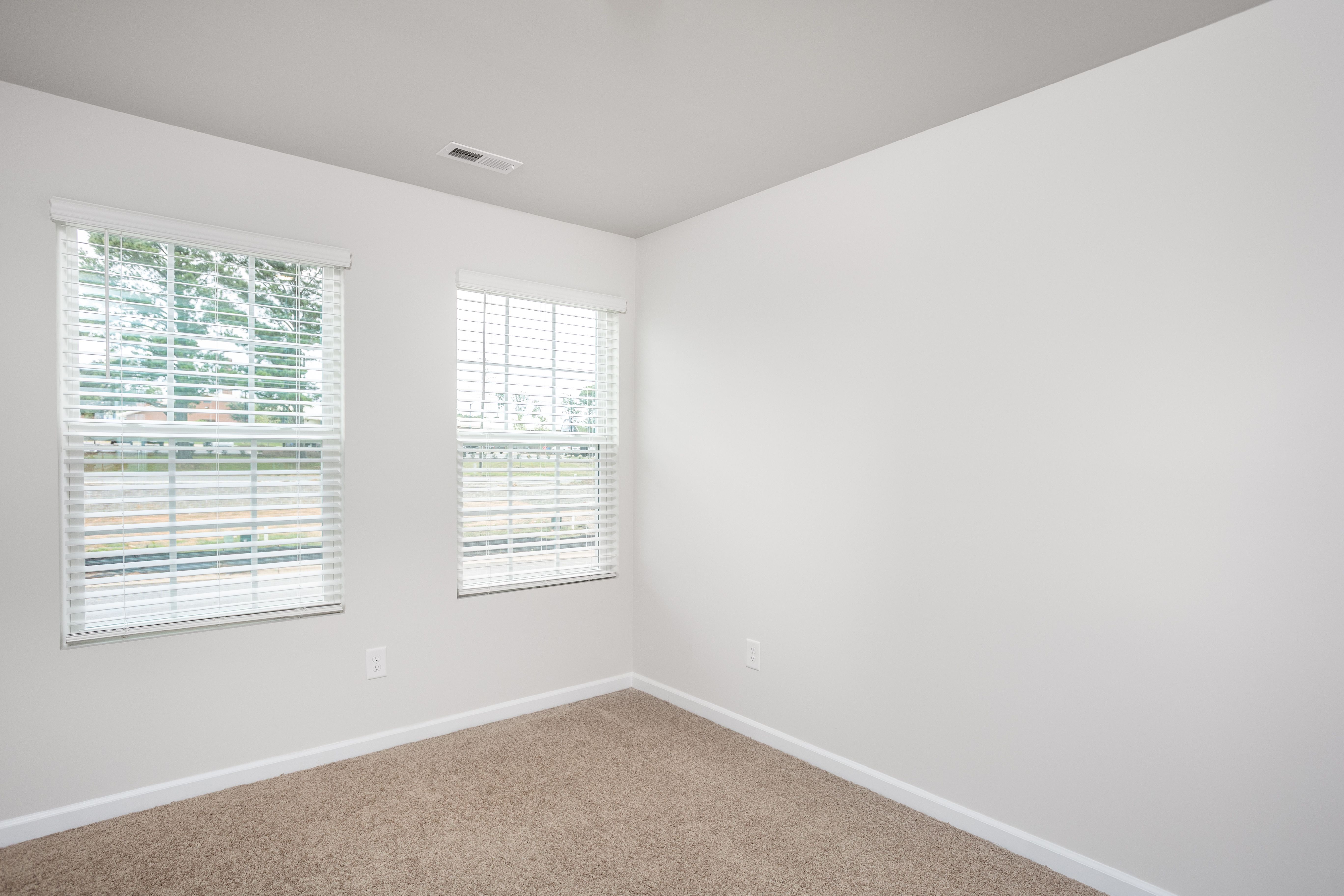 Carpet in the bedrooms