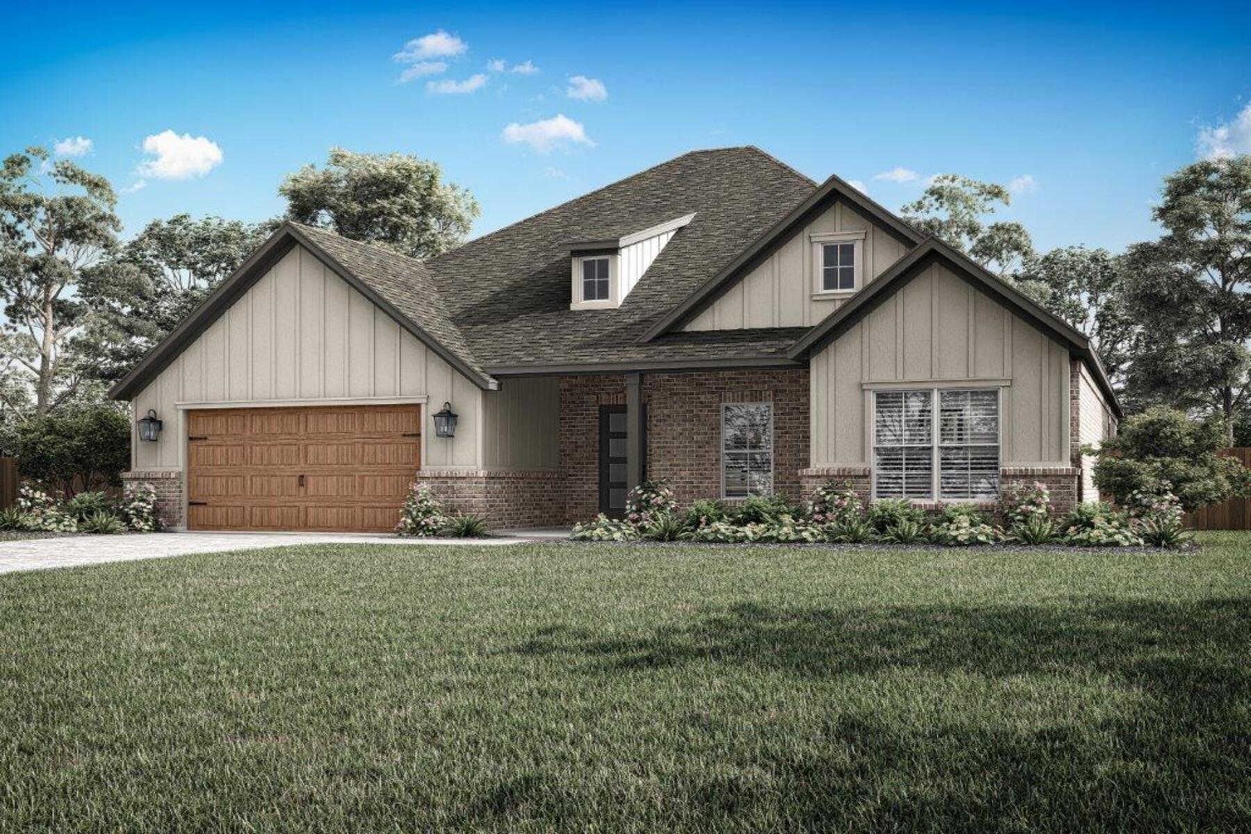 Daylight rendering of the Fairview by Terrata Homes