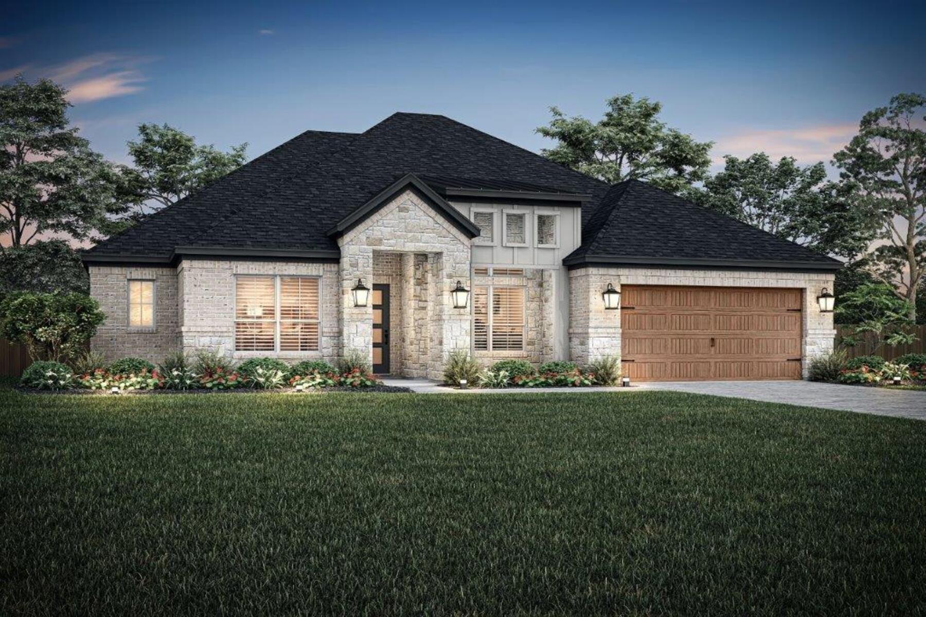 Dusk rendering of the Oxford by Terrata Homes