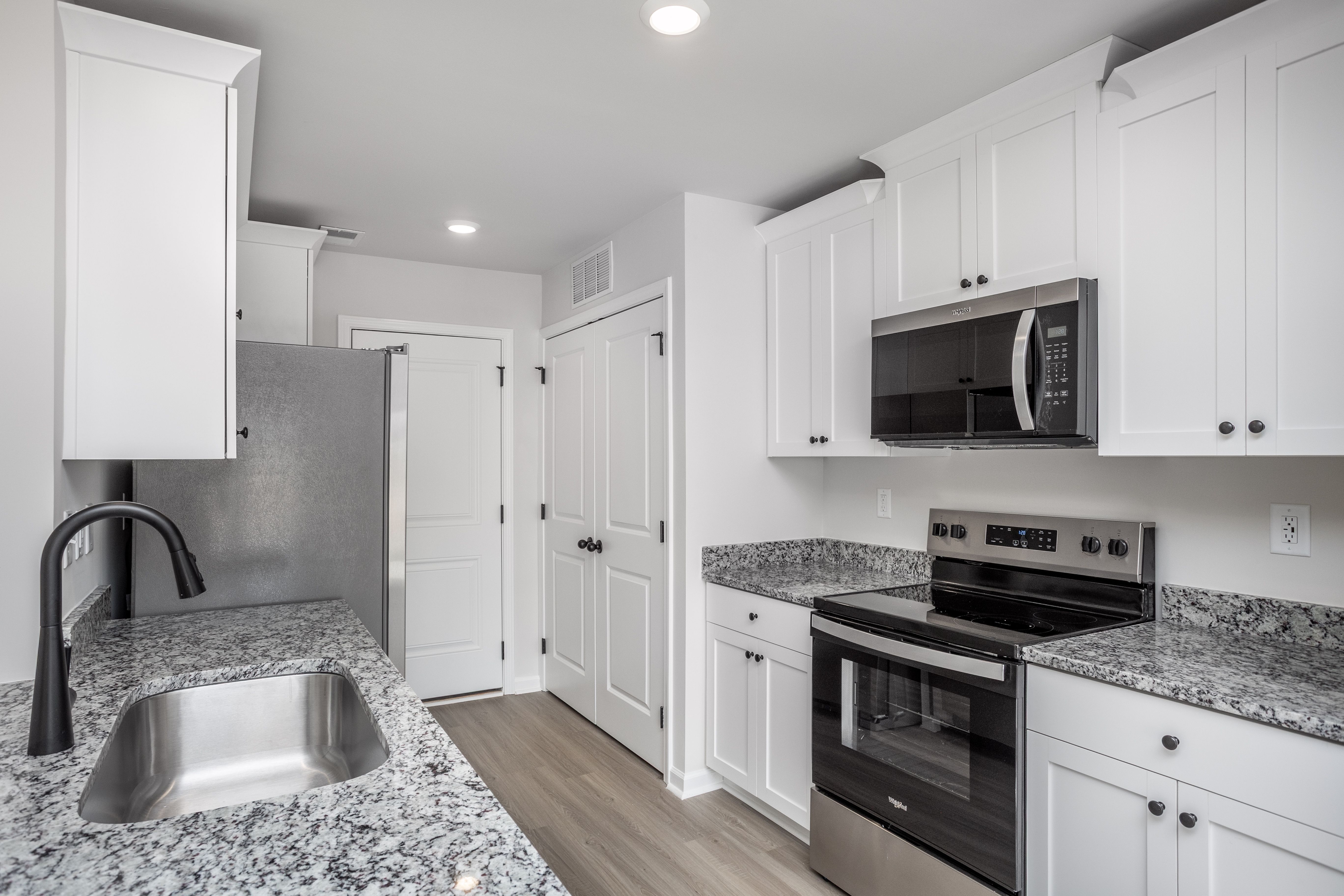 This home comes with granite countertops