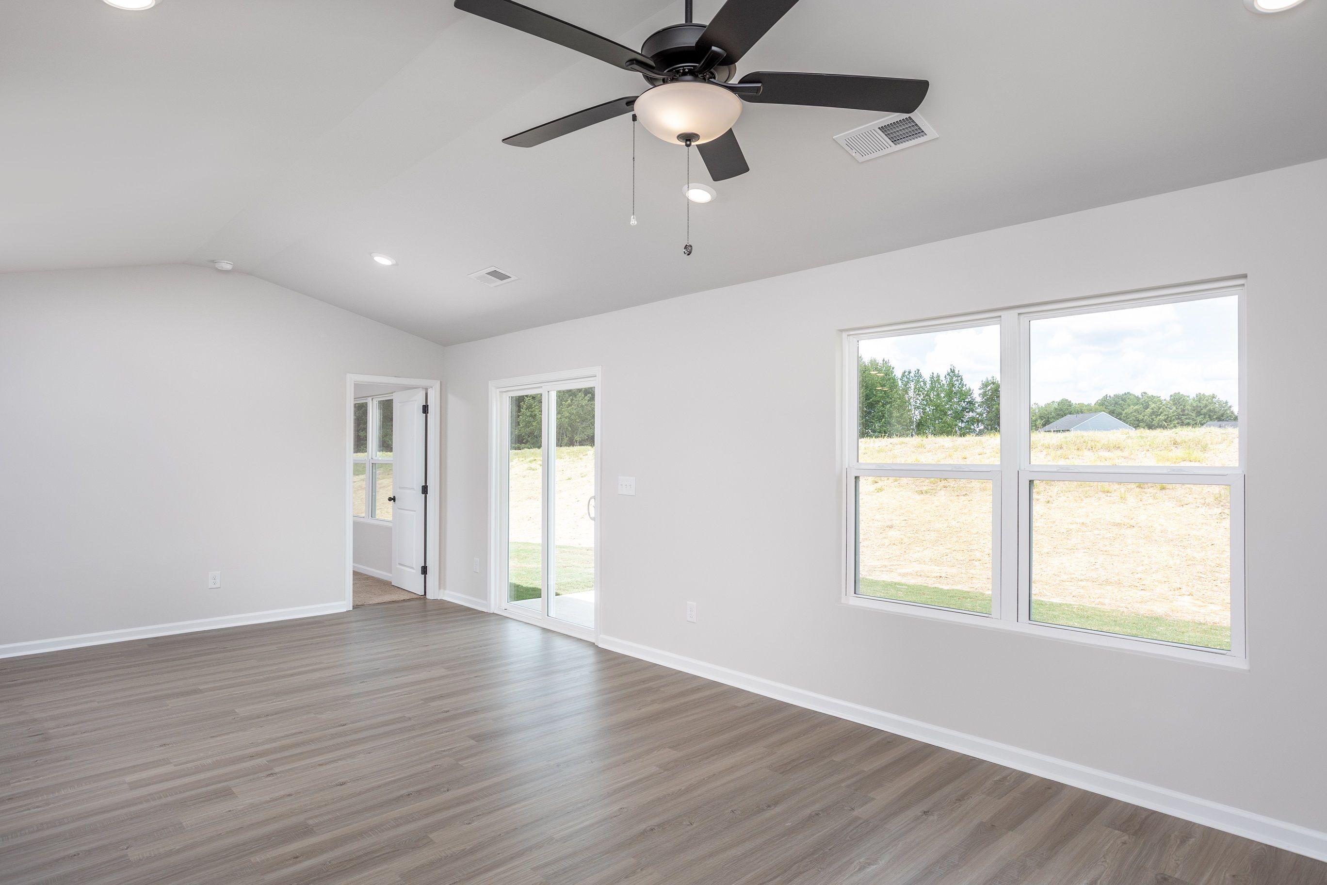 Fan in the living room