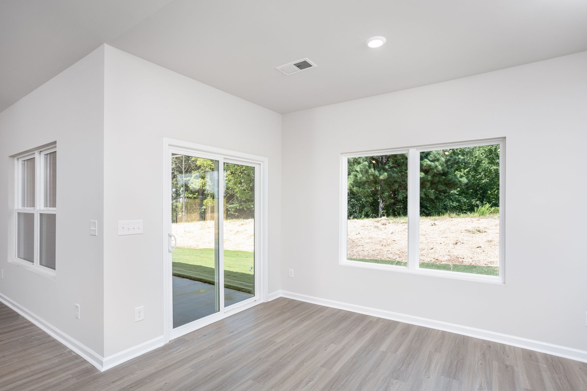 Dining room is off the kitchen