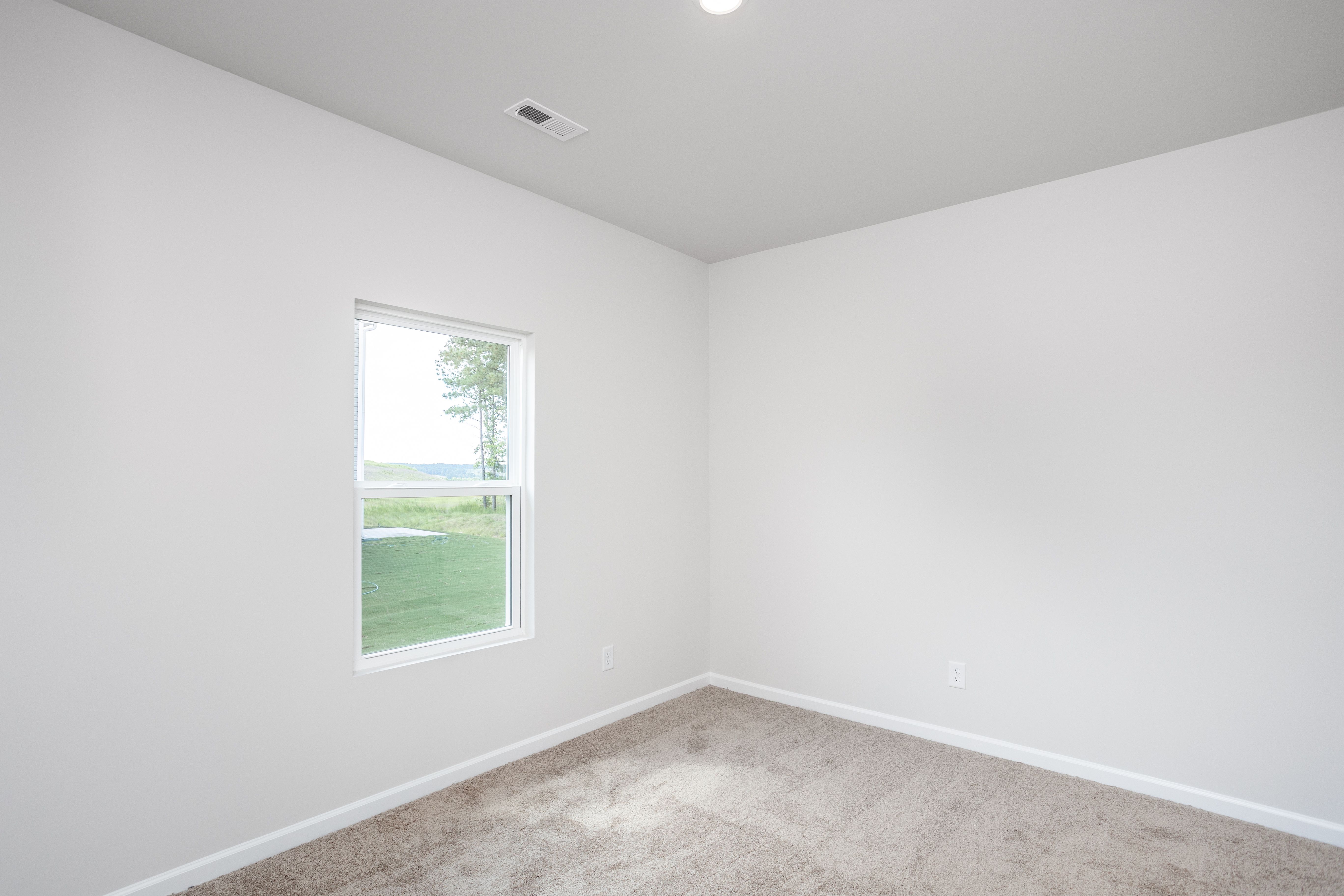 Each bedroom has windows