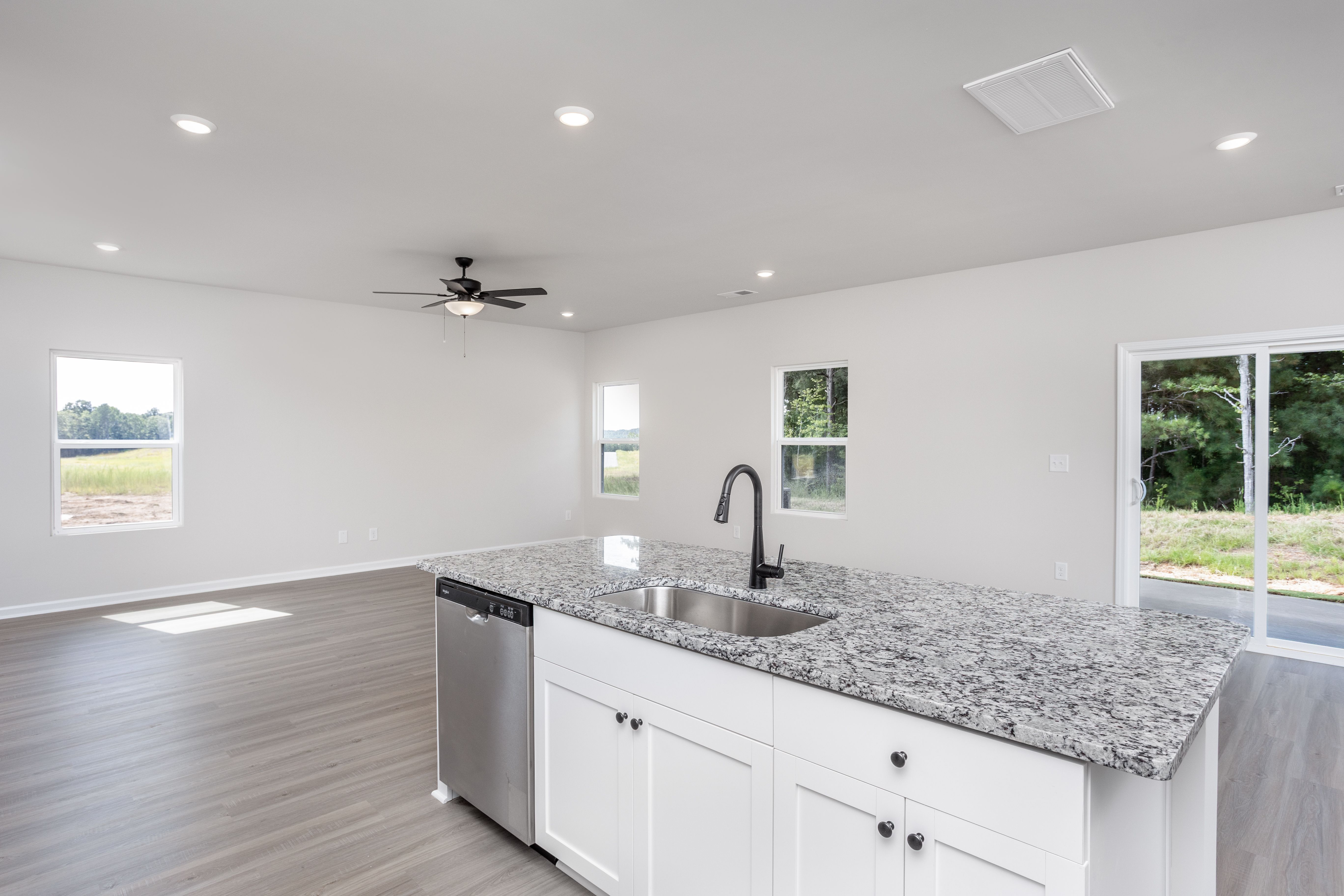 This home has wood cabinetry