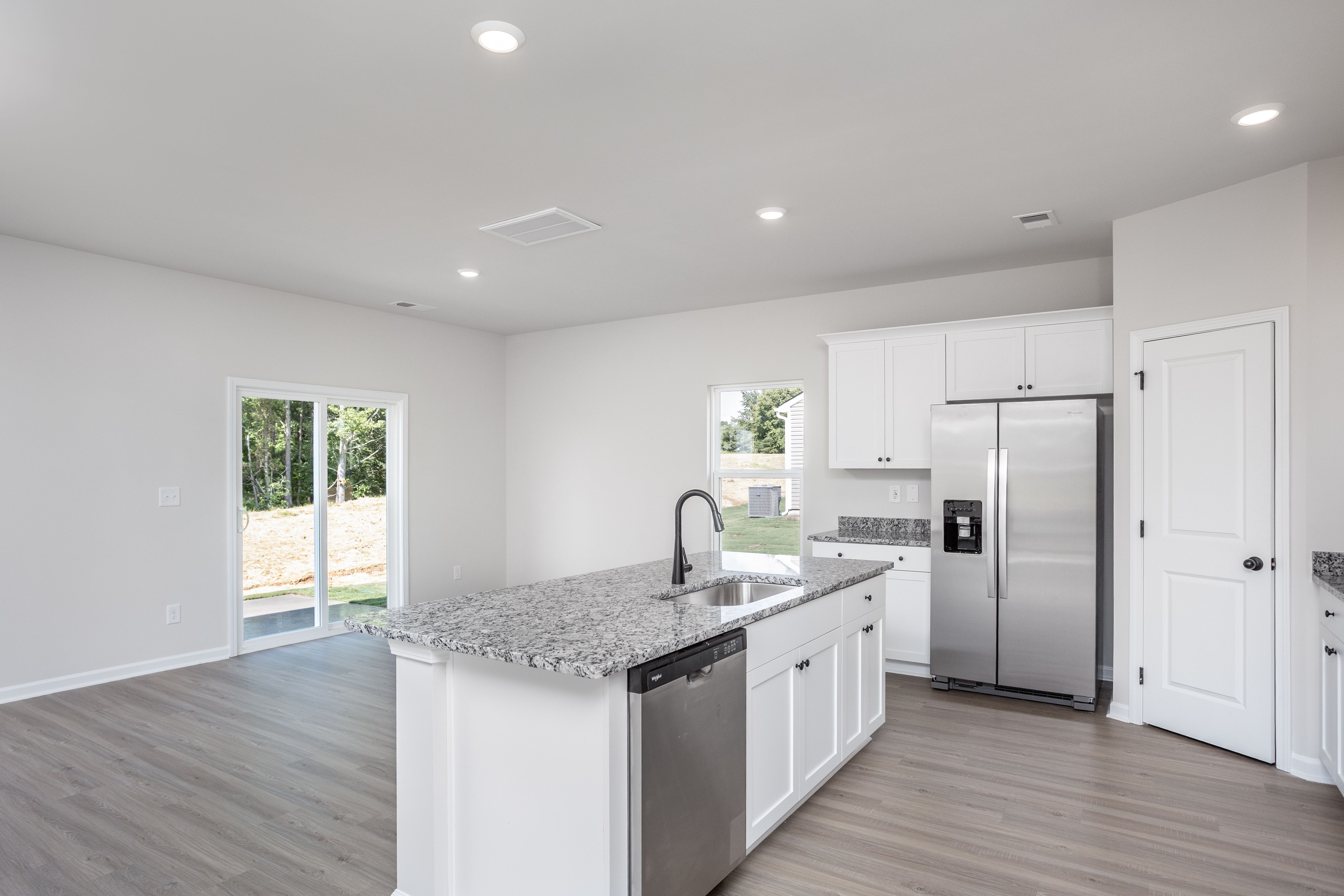 Large kitchen island