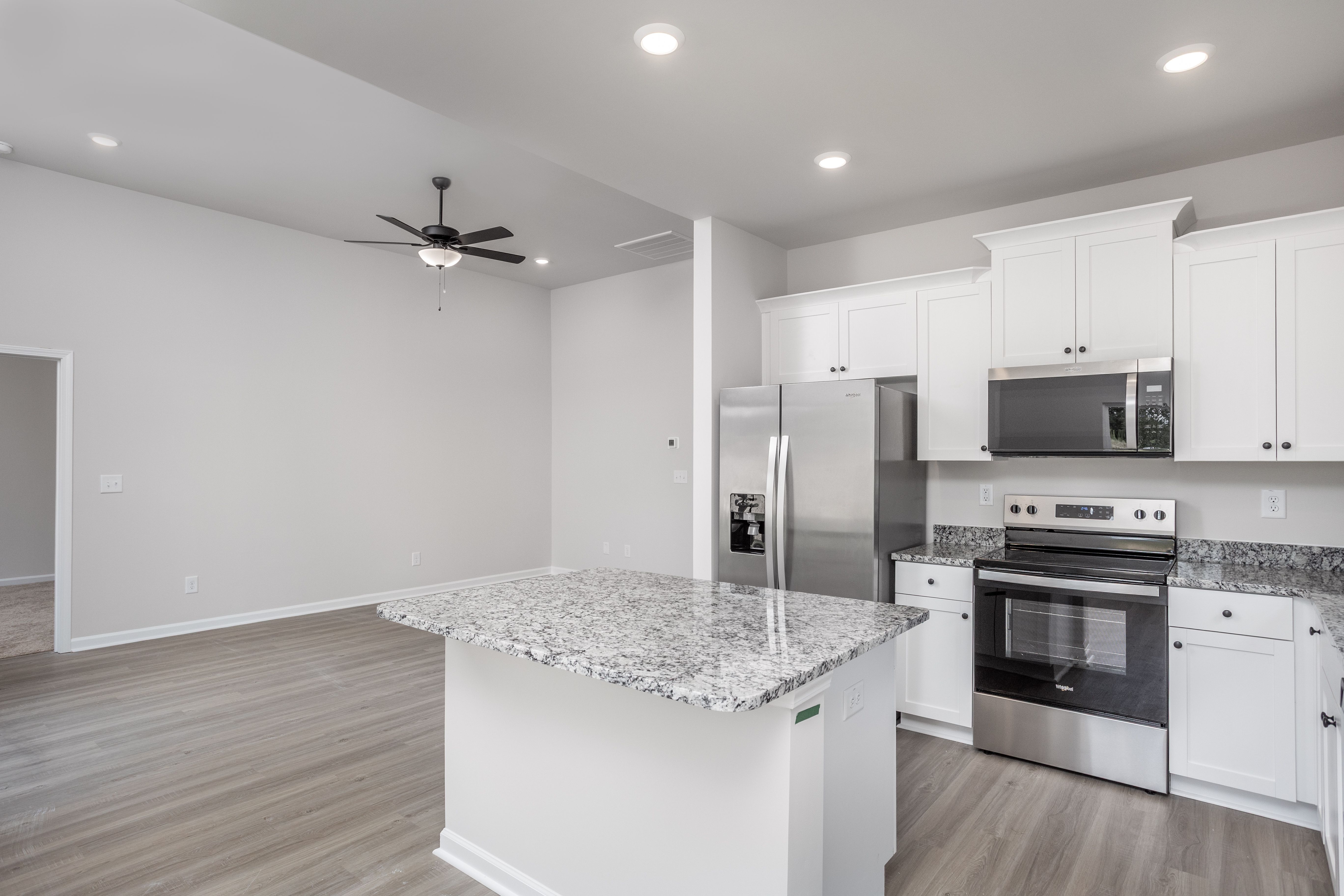 This home has wood cabinetry