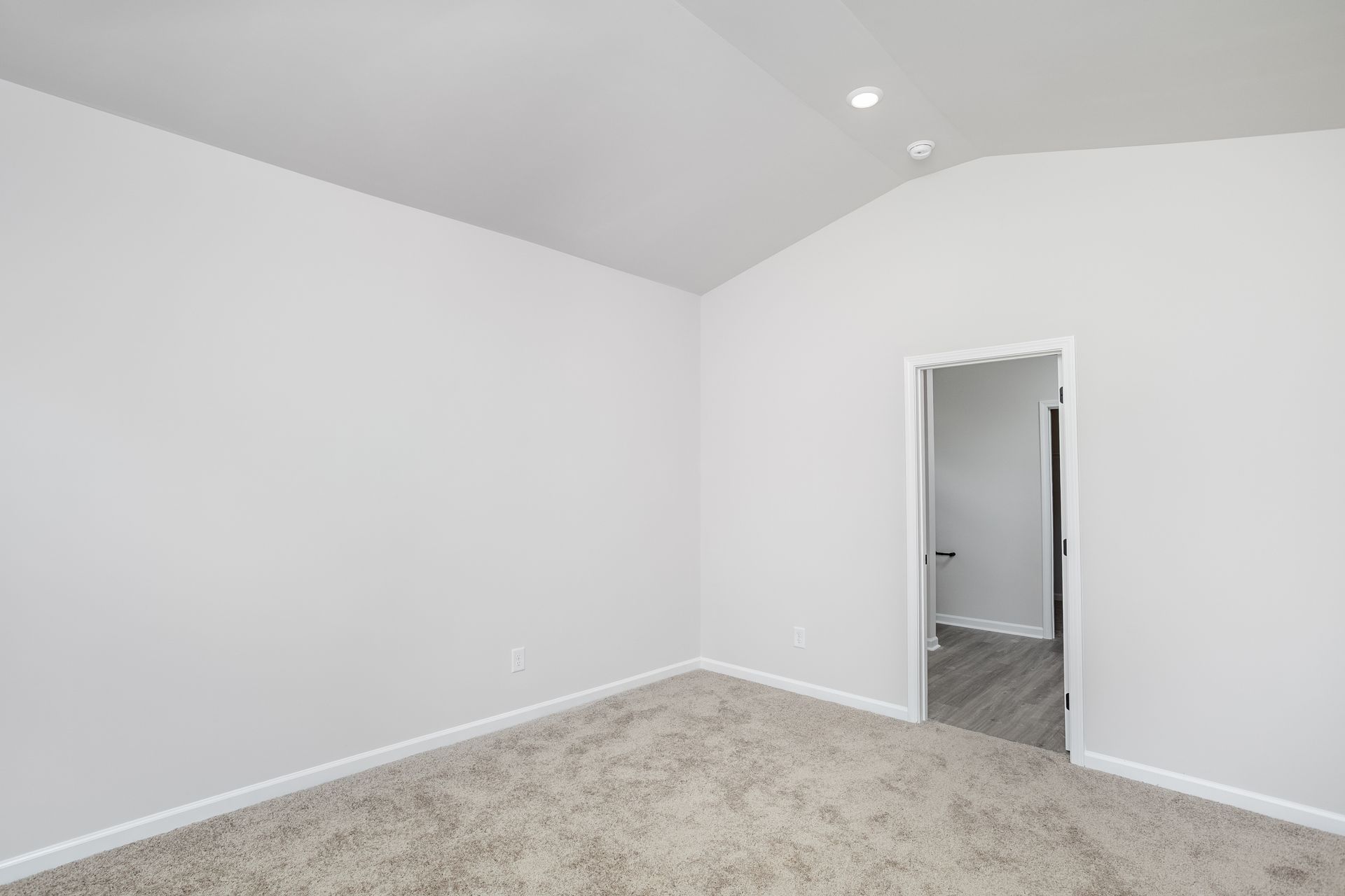 Carpet in bedrooms
