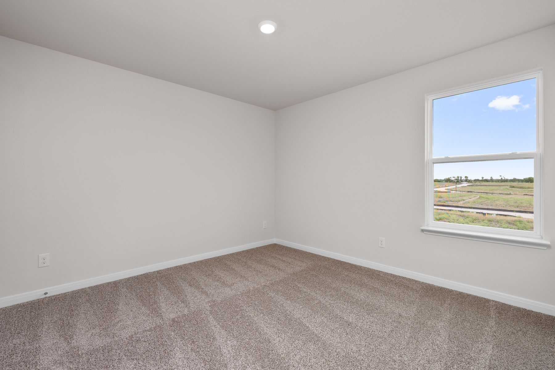 The secondary bedrooms are the perfect space for children's bedrooms and guest rooms.