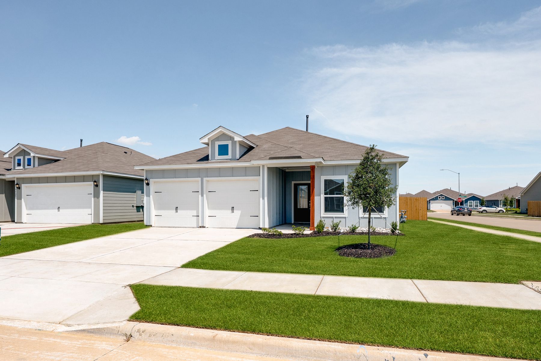 The Blanco has a beautiful siding exterior.