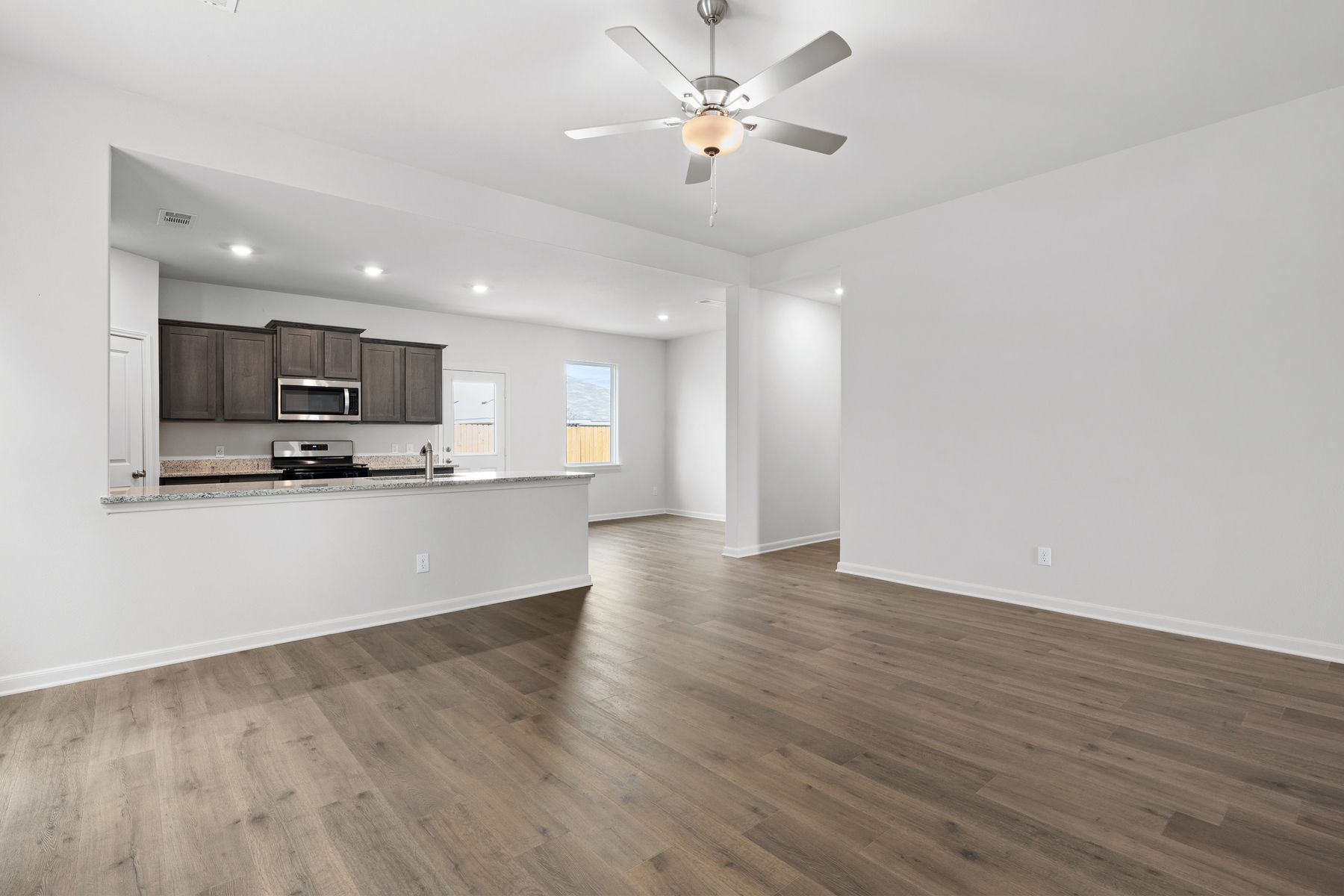The Reed has a wonderful open-concept floor plan.