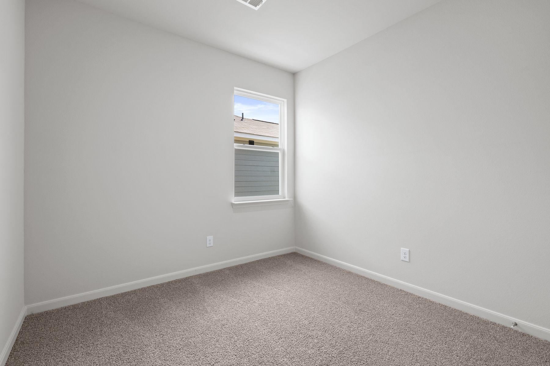 The secondary bedrooms are a perfect space for children's bedrooms or guest rooms.