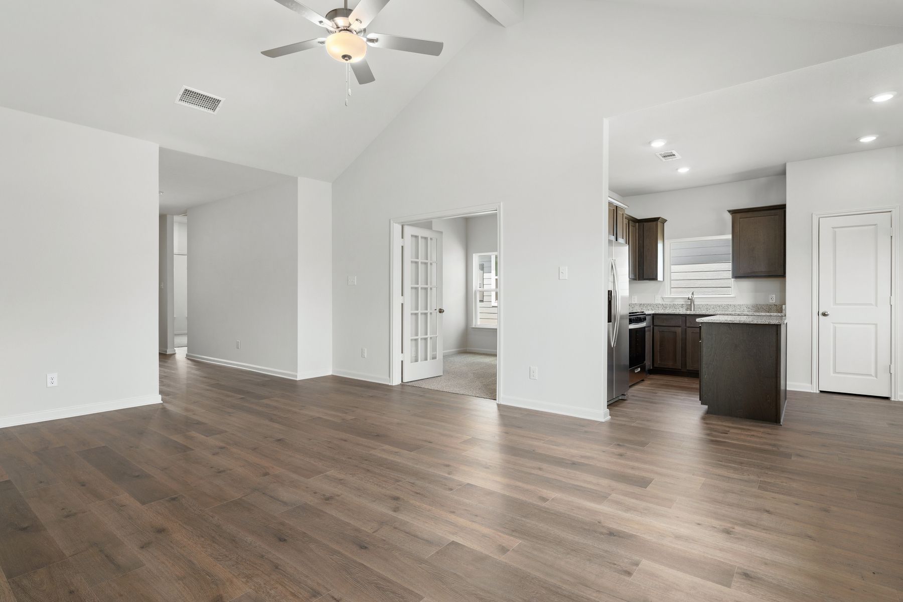 The Sabine has a wonderful, open-concept floor plan.