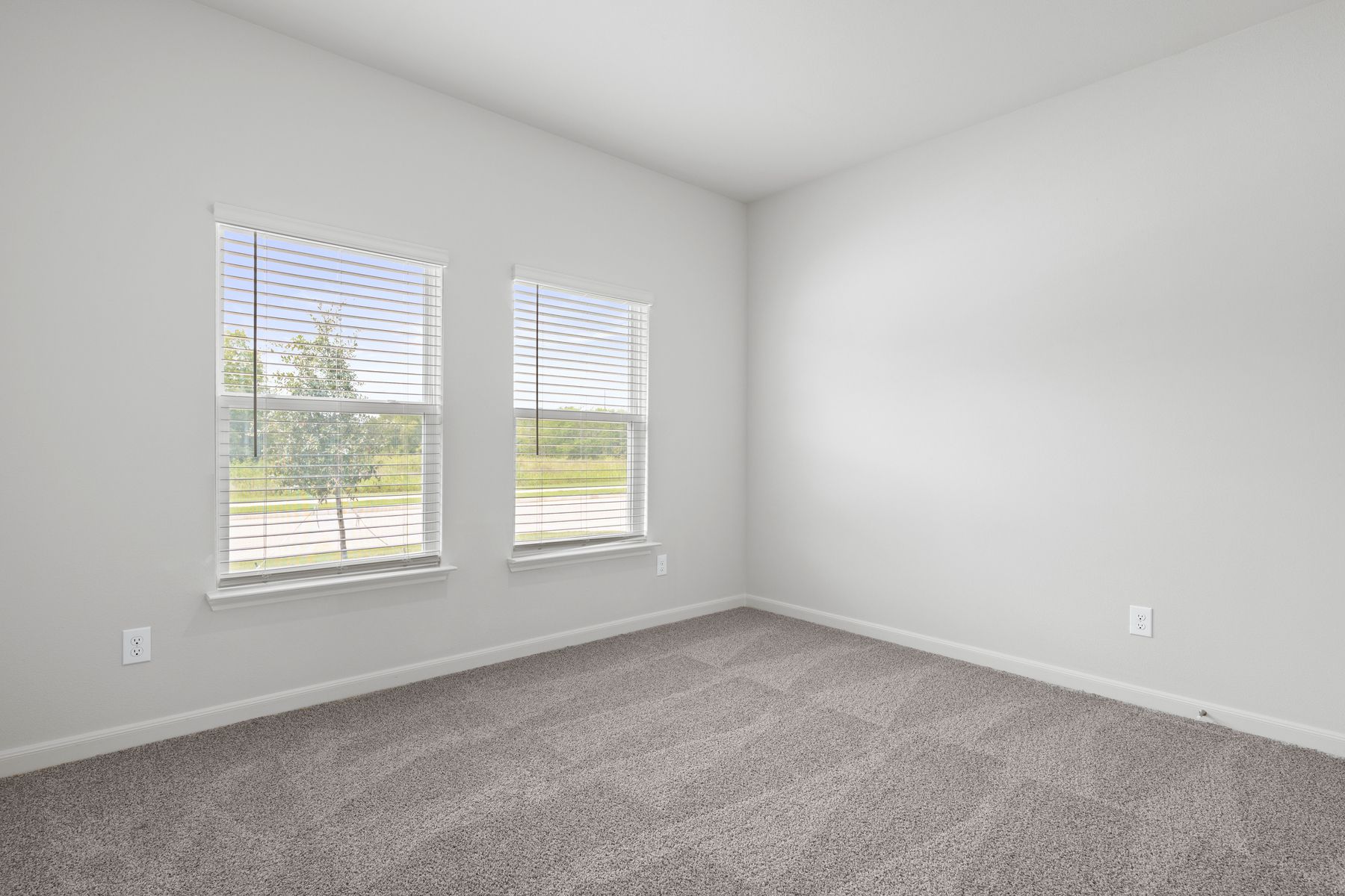 The secondary bedrooms are a great space for childrens bedrooms or guest rooms.
