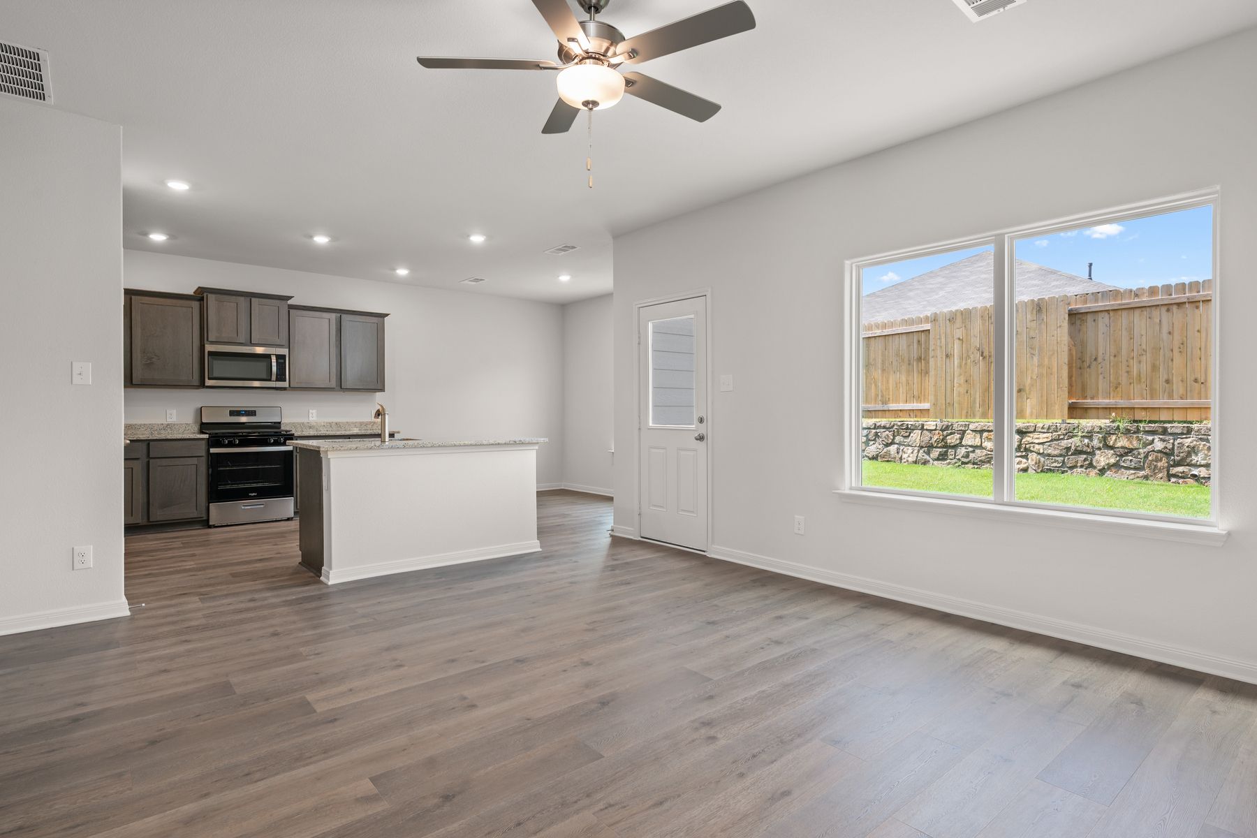 The Colorado has an open concept layout.
