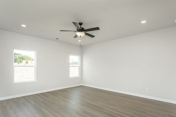 Open-concept living area