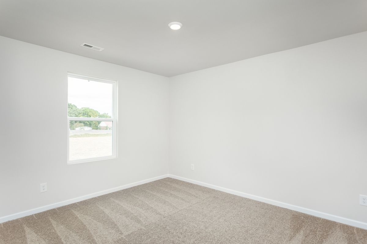 Each bedroom has a closet.