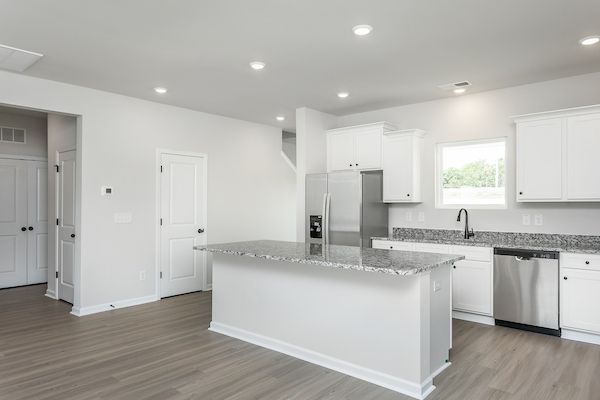 Stainless steel kitchen appliances