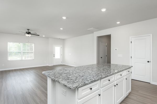 bright and light kitchen