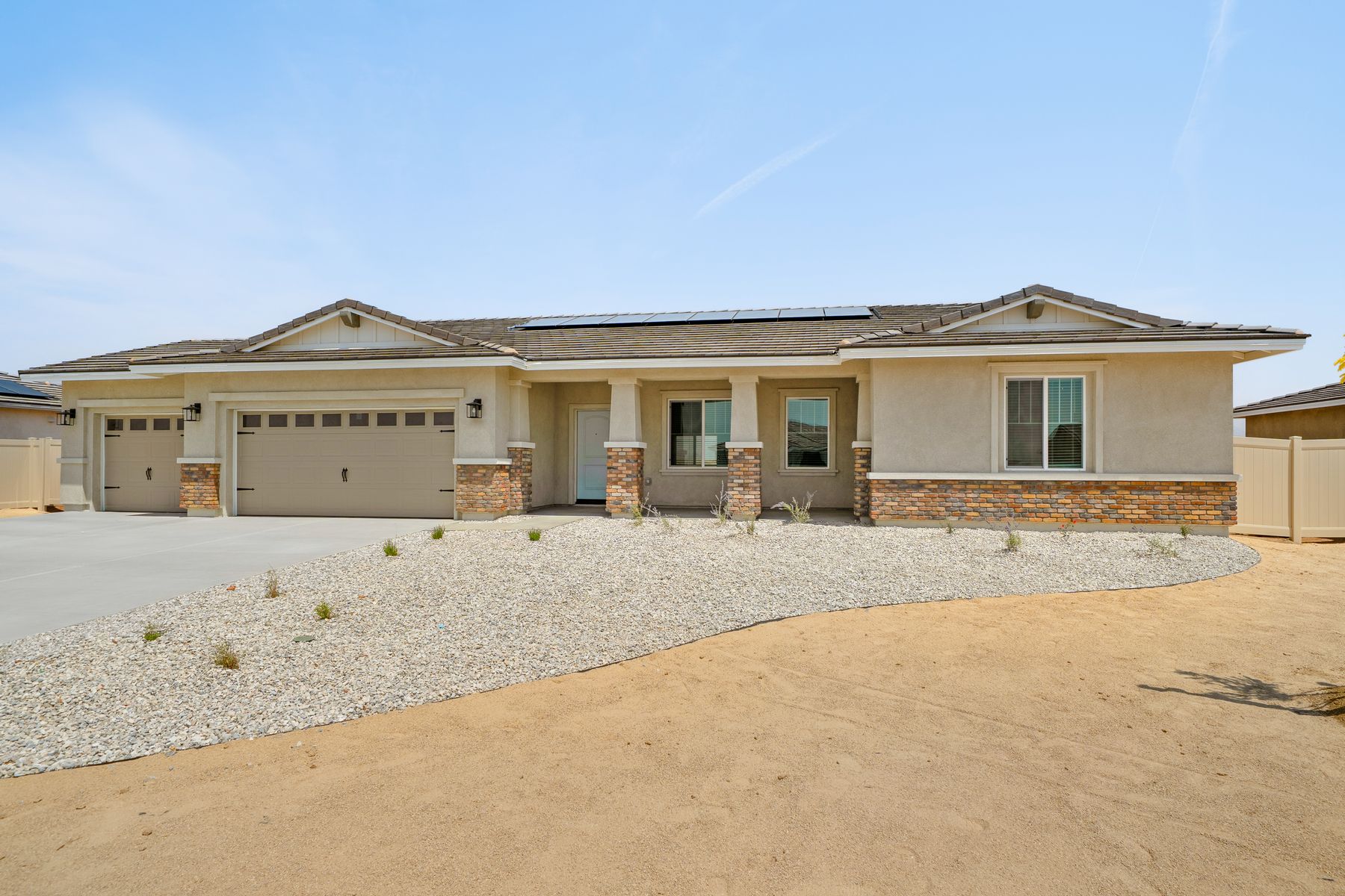 The La Jolla is a beautiful single story home.