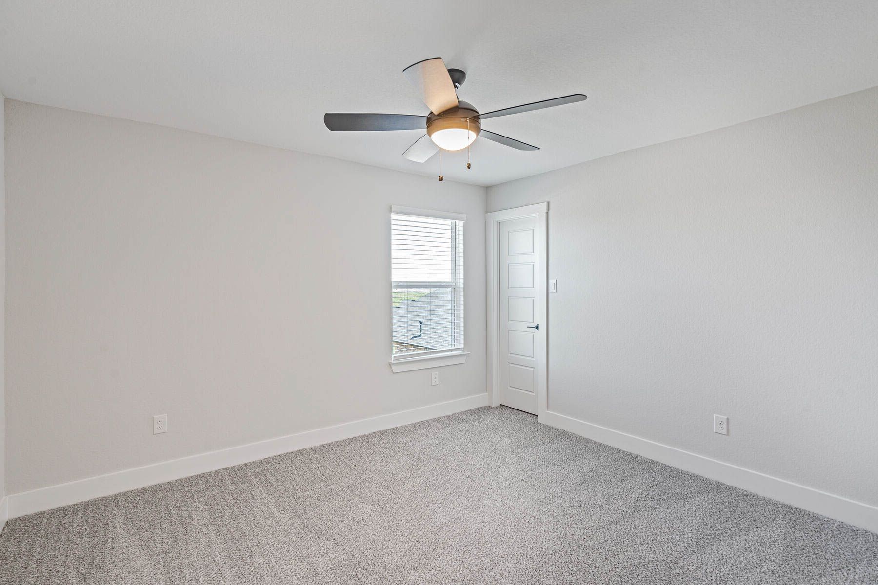 The secondary bedrooms are a great space for children's bedrooms and guest rooms.