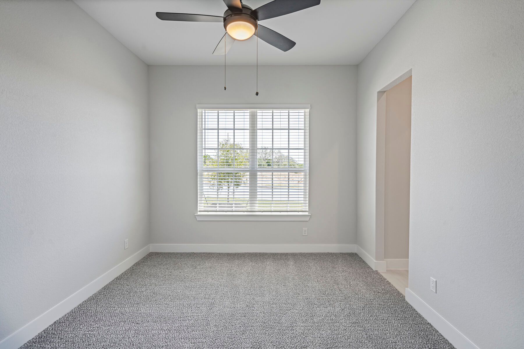 The secondary bedrooms are a great space for childrens bedrooms or guest rooms.