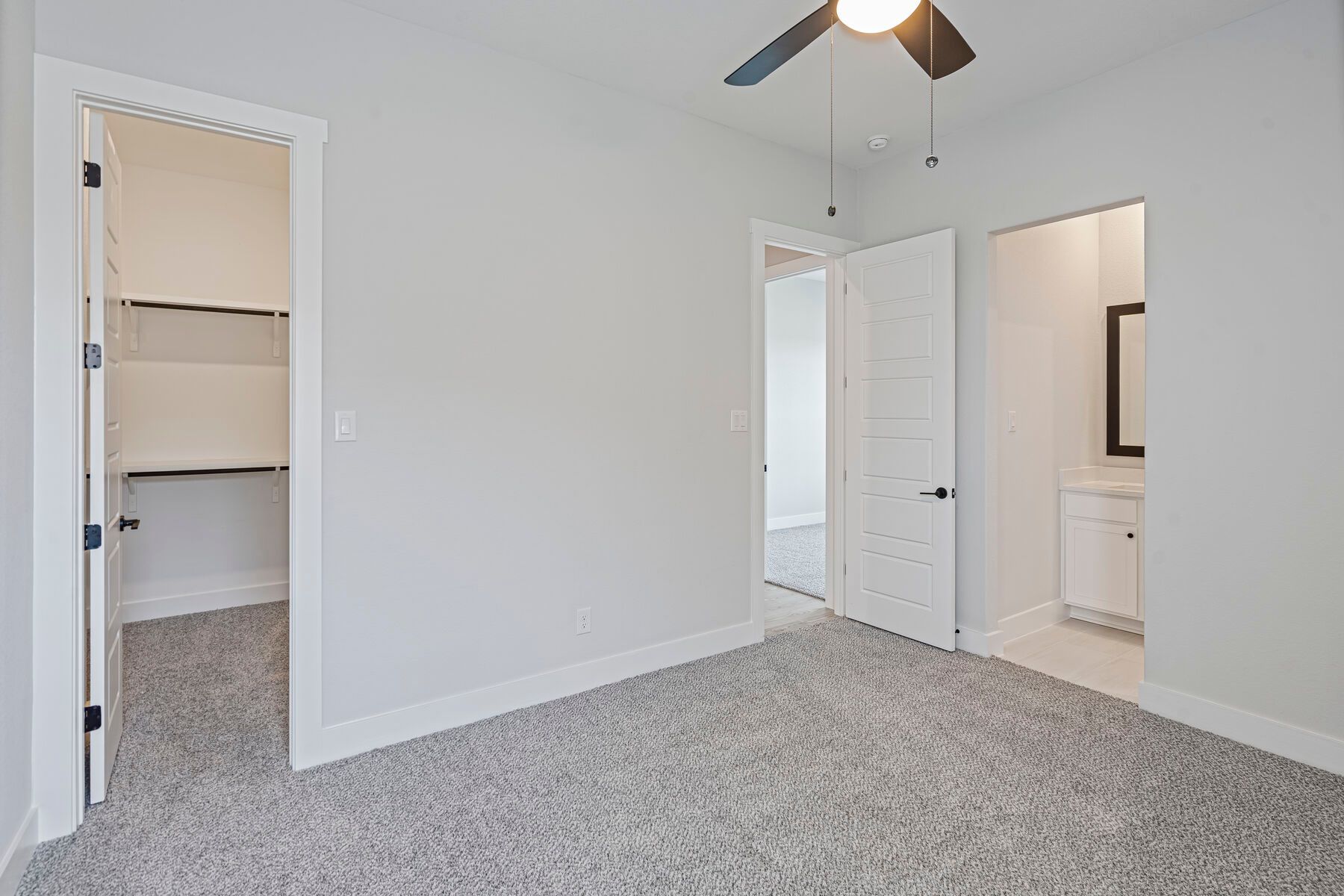 The secondary bedrooms are a great space for childrens bedrooms or guest rooms.
