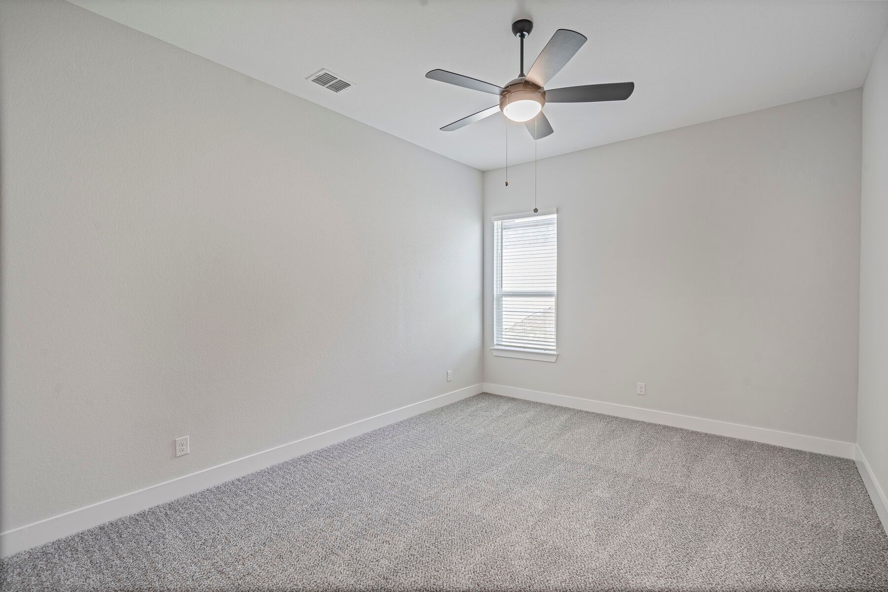 The secondary bedrooms are a great space for childrens bedrooms or guest rooms.