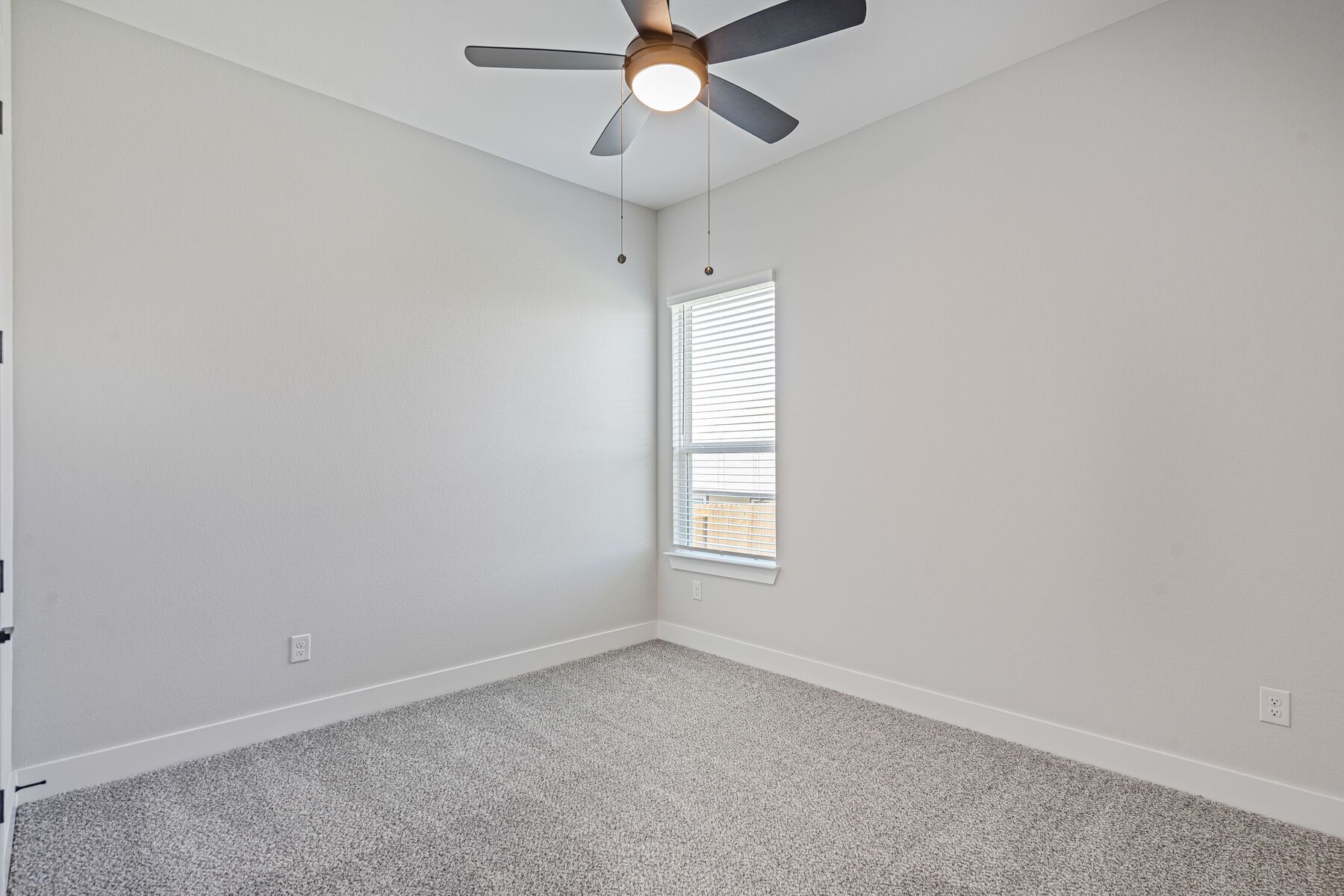 The secondary bedrooms are a great space for children's bedrooms or guest rooms.