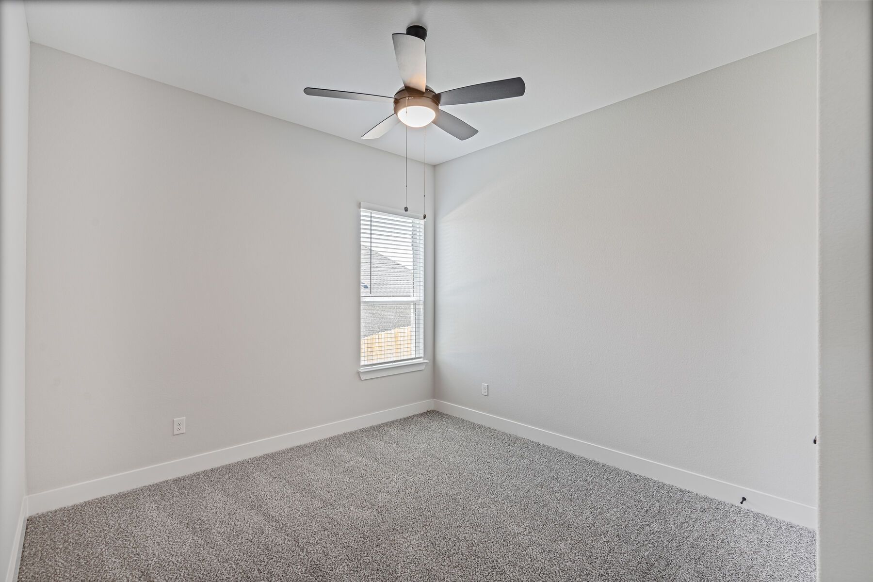The secondary bedrooms are a great space for children's bedrooms or guest rooms.