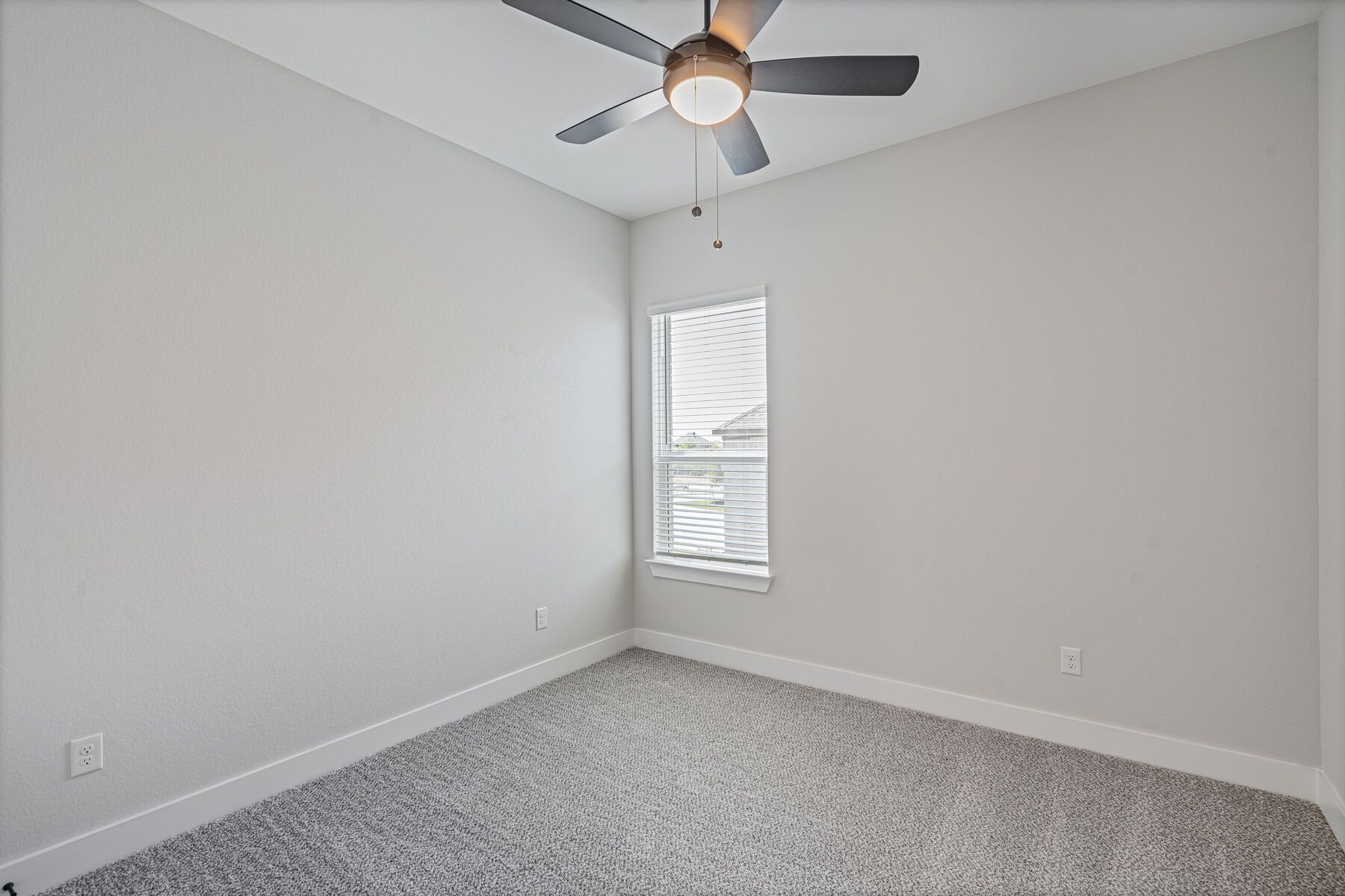 The secondary bedrooms are a great space for children's bedrooms or guest rooms.