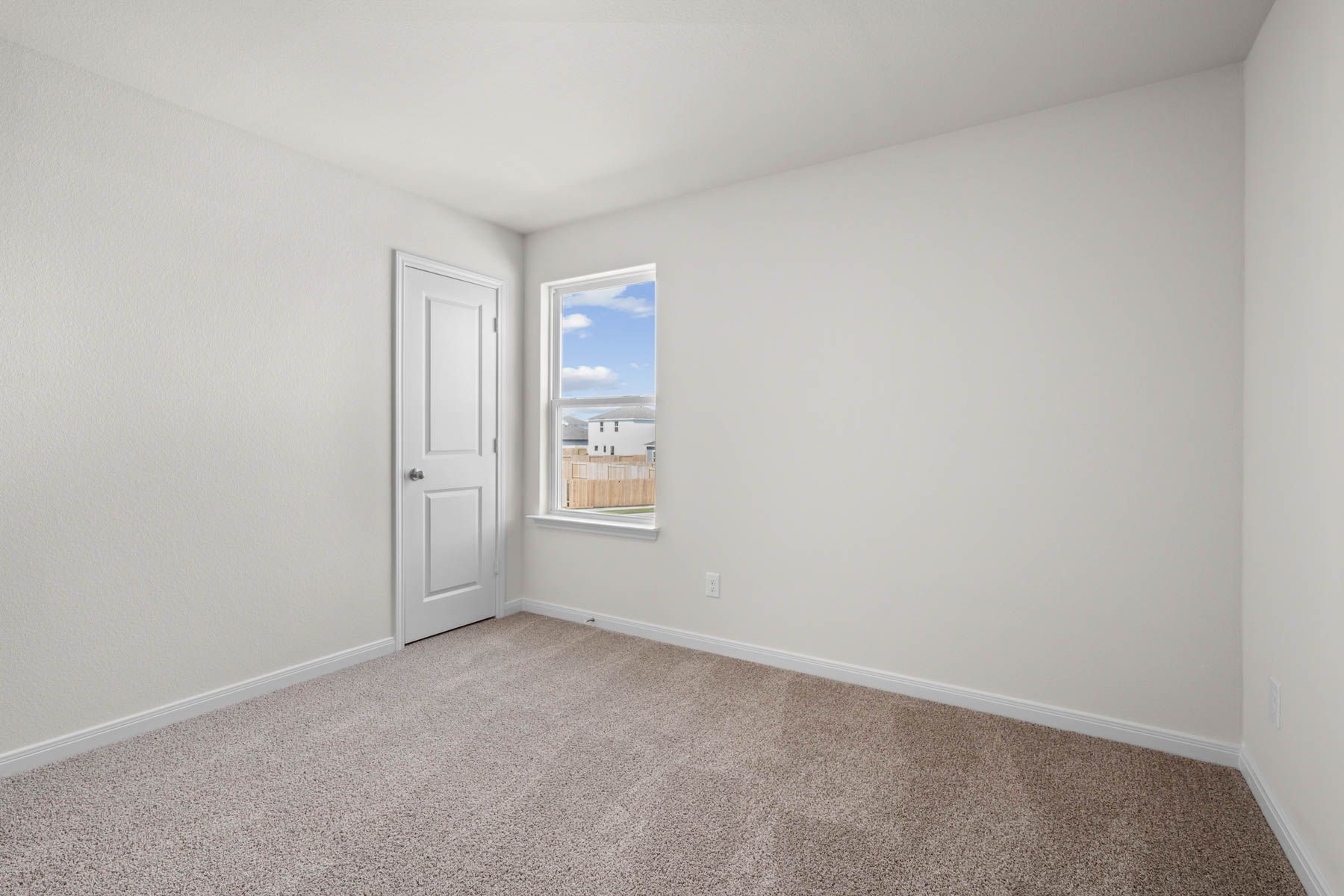 The secondary bedrooms are a great space for for children's bedrooms and guest rooms.