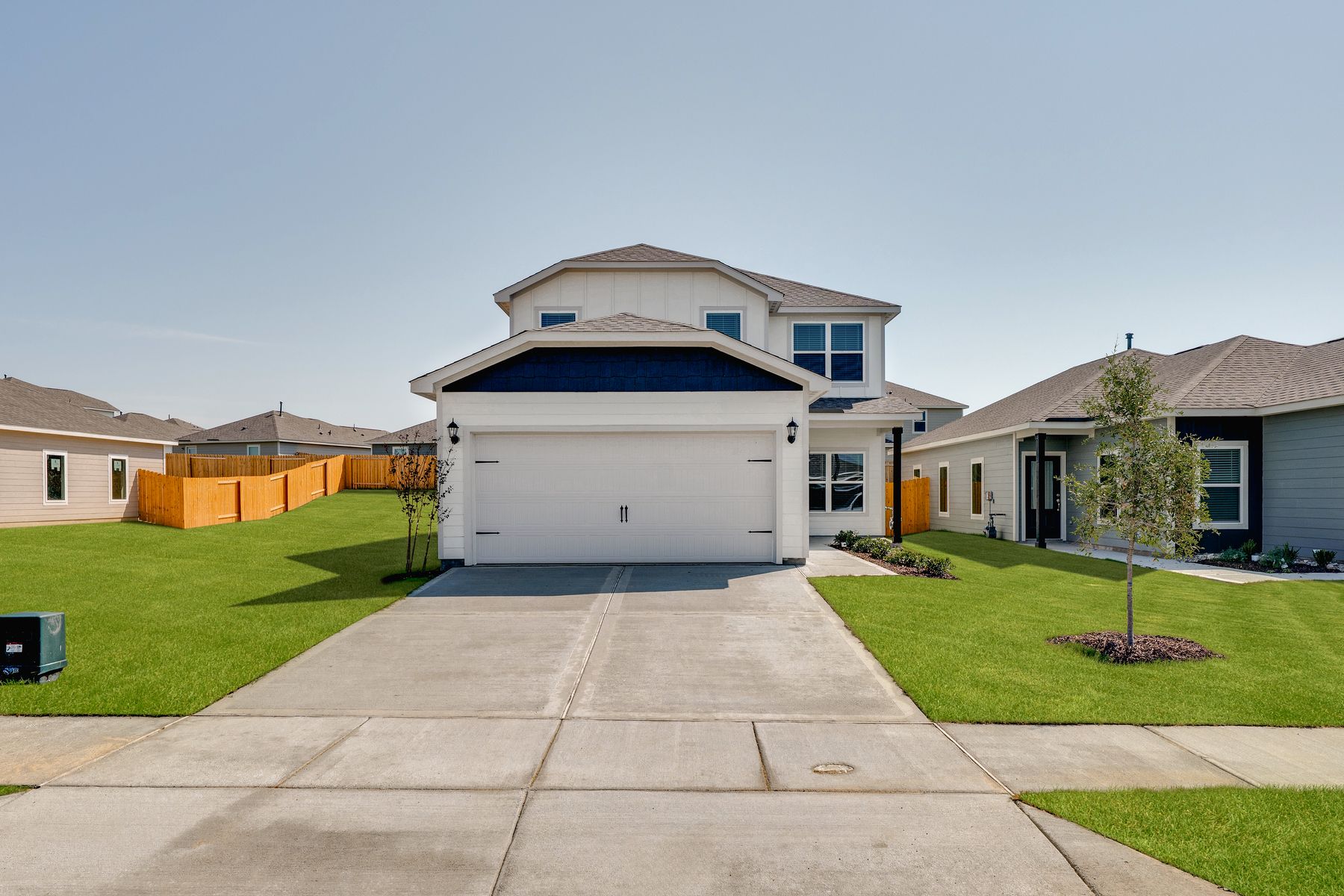 The Primrose is a beautiful two-story home.