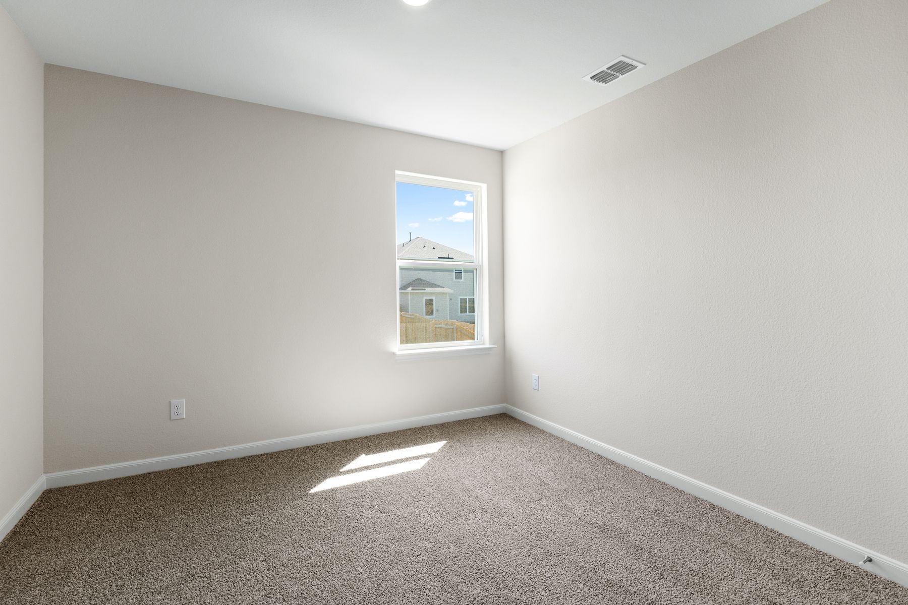 The secondary bedrooms are the perfect space for children's bedrooms and guest rooms.
