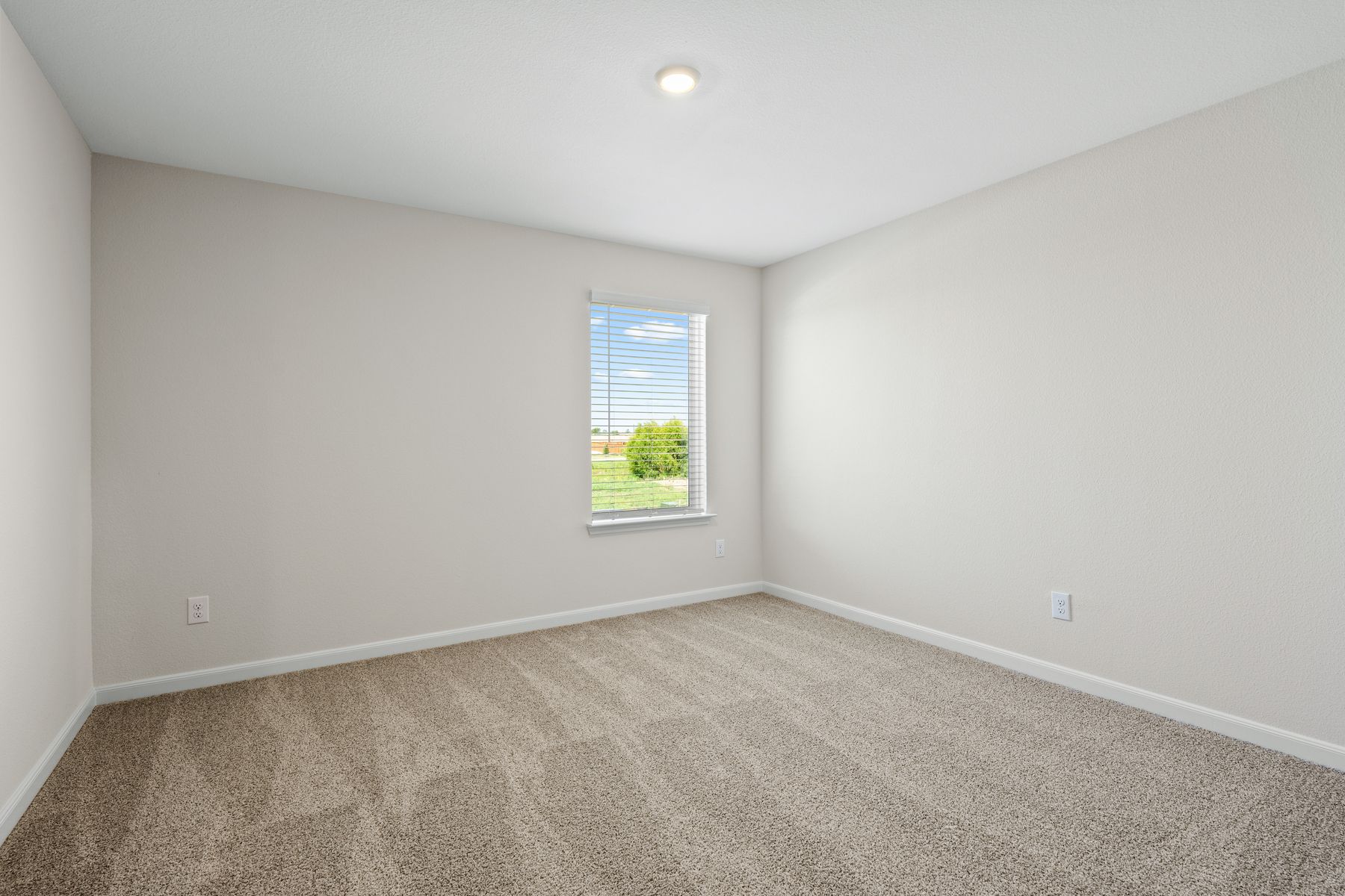 The secondary bedrooms are the perfect space for children's bedrooms and guest rooms.