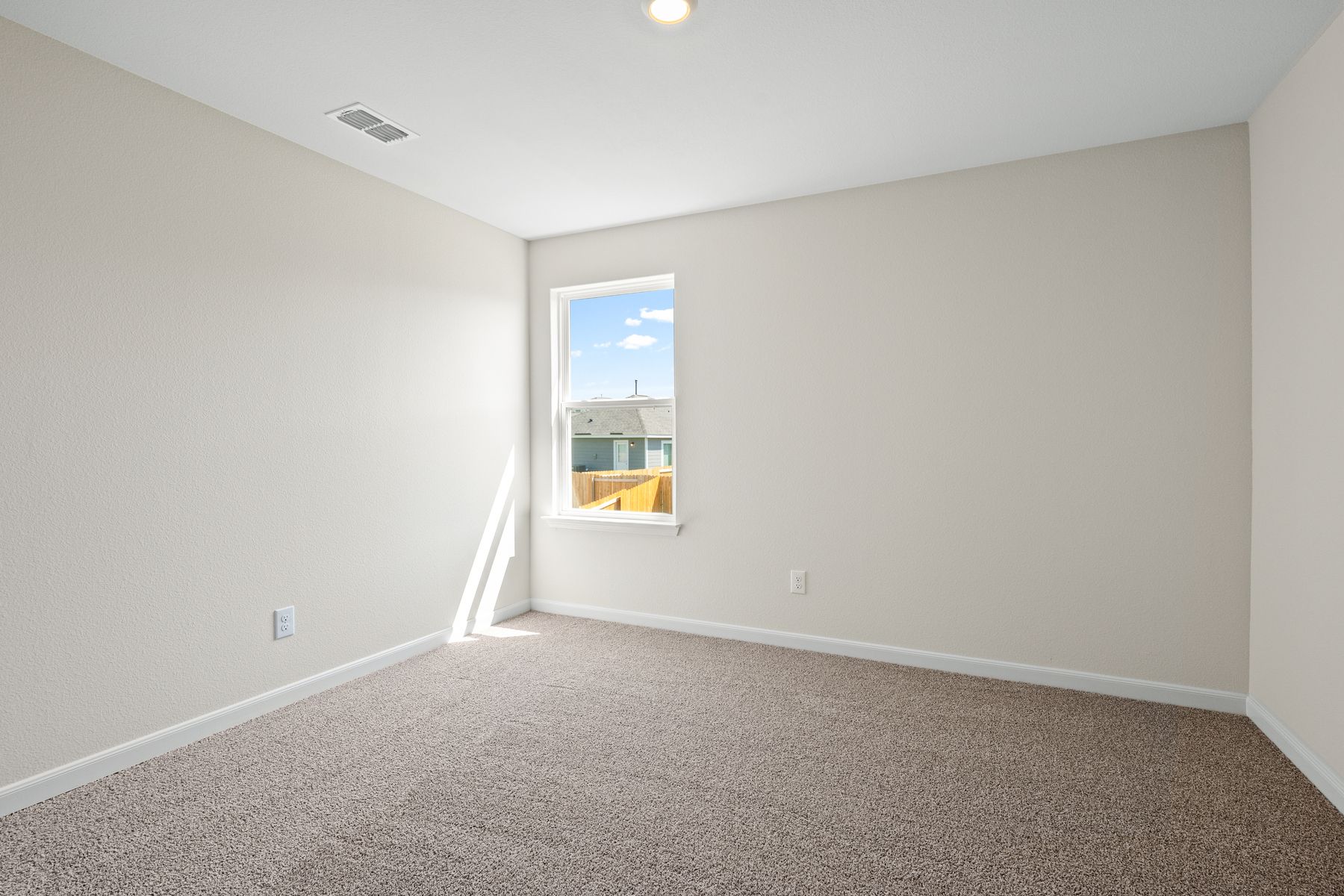 The secondary bedrooms are the perfect space for children's bedrooms and guest rooms.