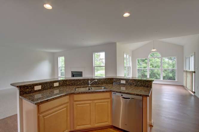 Island Kitchen view