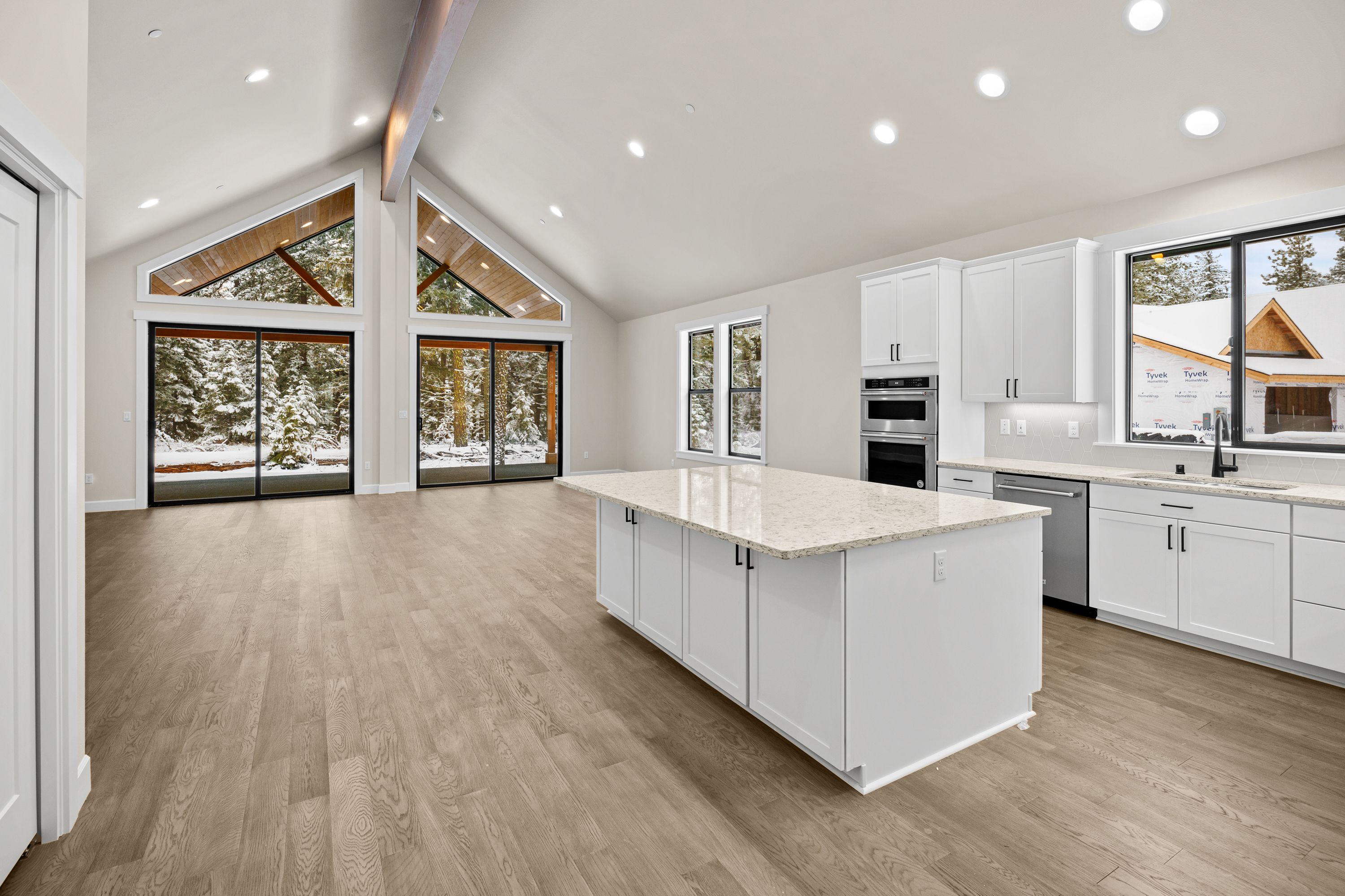 Kitchen option shown