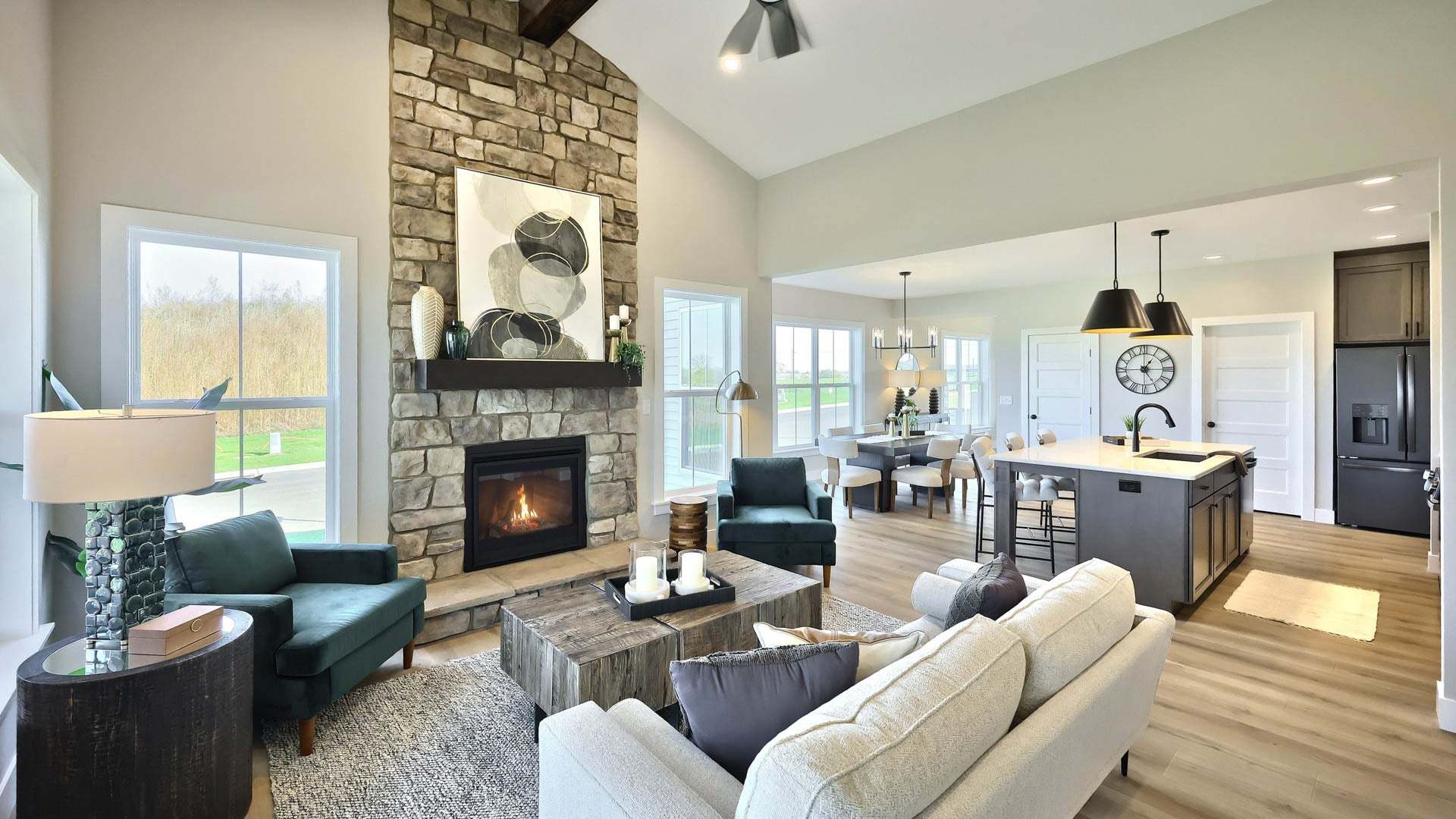 Duplex Interior Floor Plan - New Duplex Design for Living Room and Kitchen