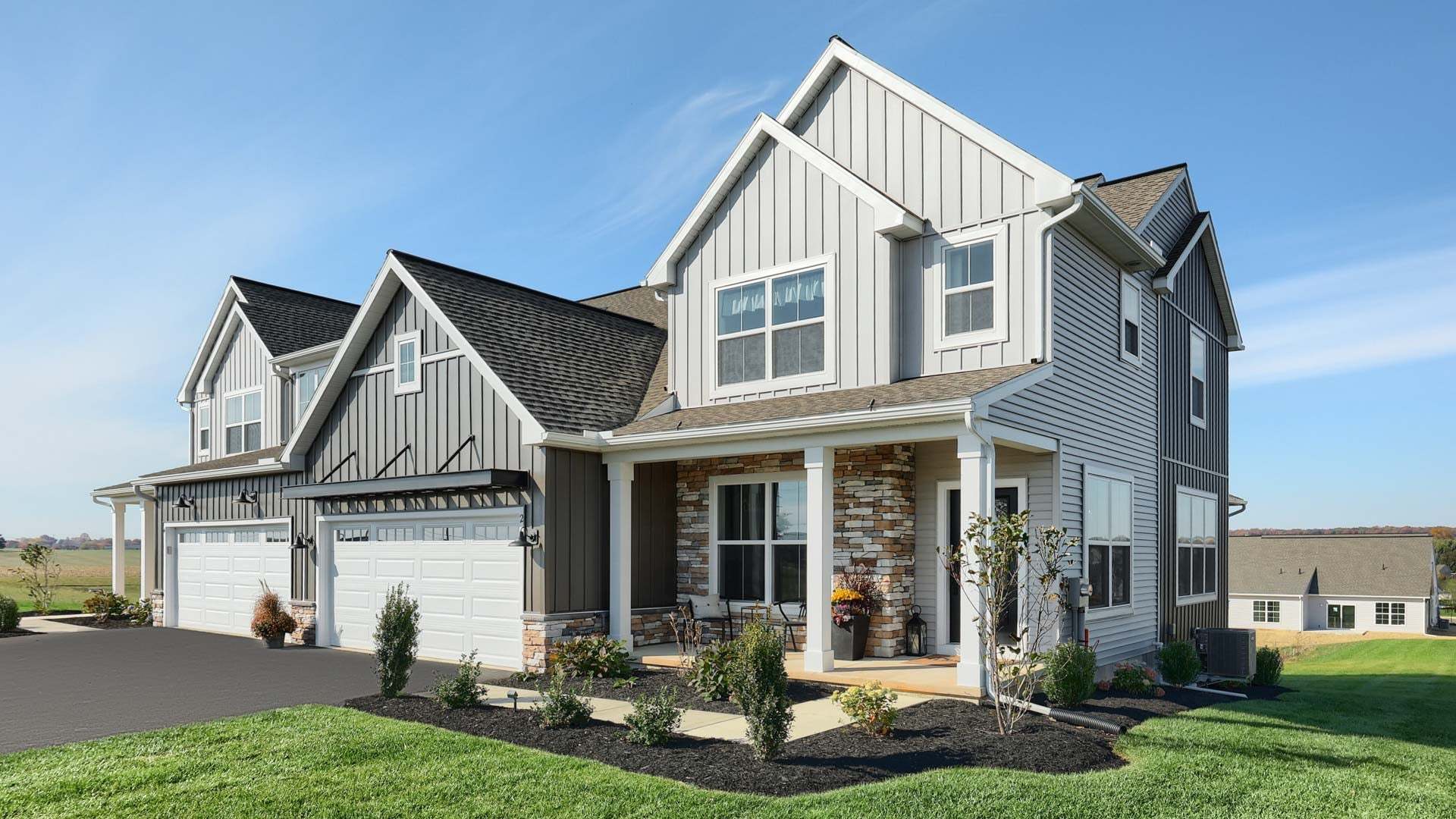 Exterior Design for the Willow Duplex in Annville PA